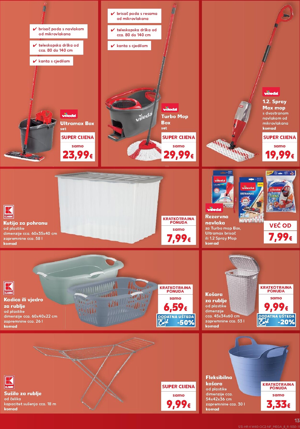 kaufland - Novi Kaufland - Neprehrambenih proizvoda katalog od srijede, 30.09.2026 do utorka, 06.10.2026 - page: 13