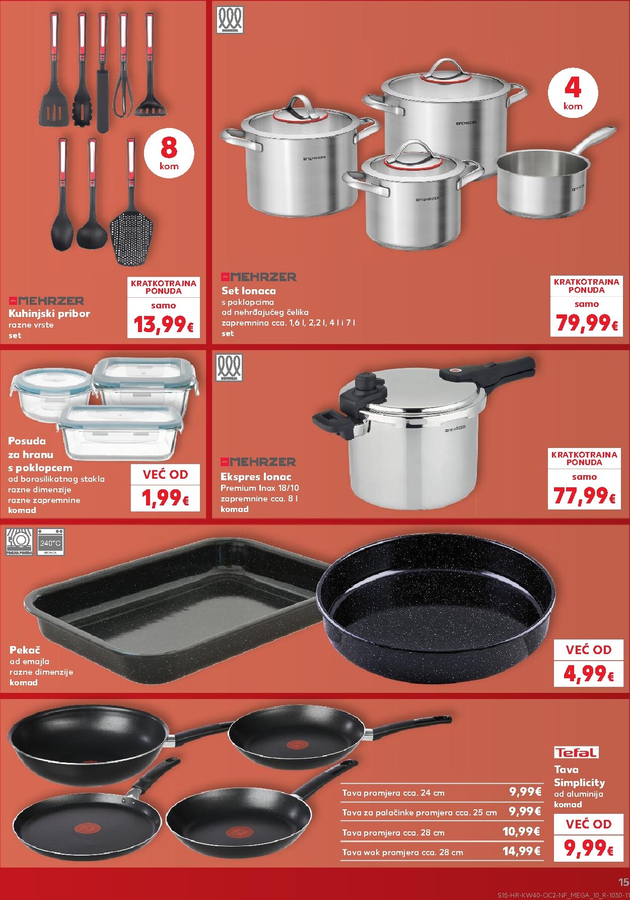 kaufland - Novi Kaufland - Neprehrambenih proizvoda katalog od srijede, 30.09.2026 do utorka, 06.10.2026 - page: 15
