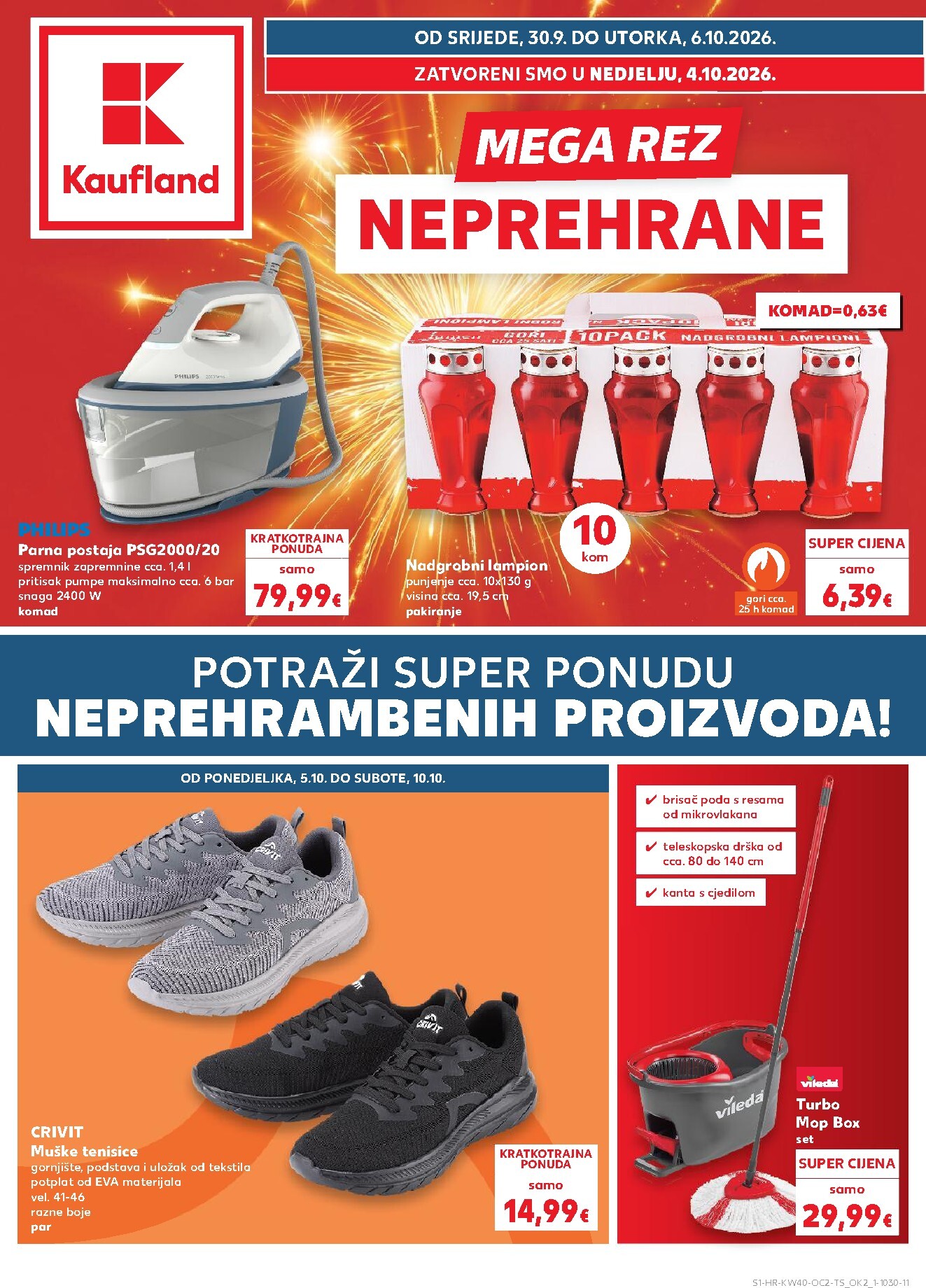 kaufland - Novi Kaufland - Neprehrambenih proizvoda katalog od srijede, 30.09.2026 do utorka, 06.10.2026