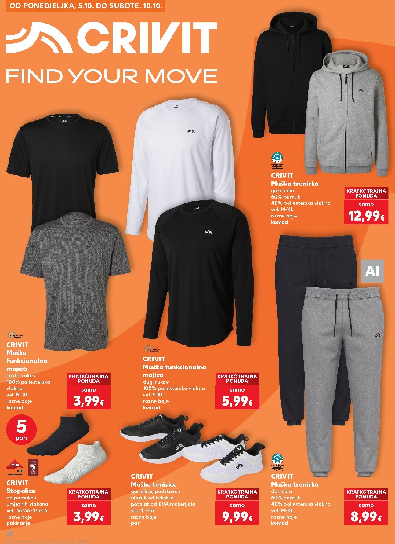 kaufland - Novi Kaufland - Neprehrambenih proizvoda katalog od srijede, 30.09.2026 do utorka, 06.10.2026 - page: 20