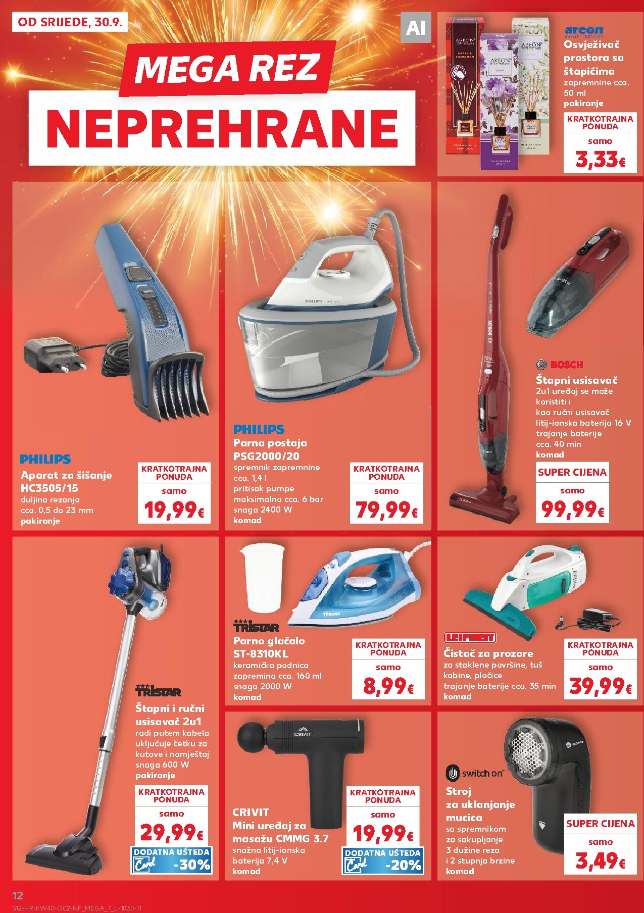 kaufland - Novi Kaufland - Neprehrambenih proizvoda katalog od srijede, 30.09.2026 do utorka, 06.10.2026 - page: 12