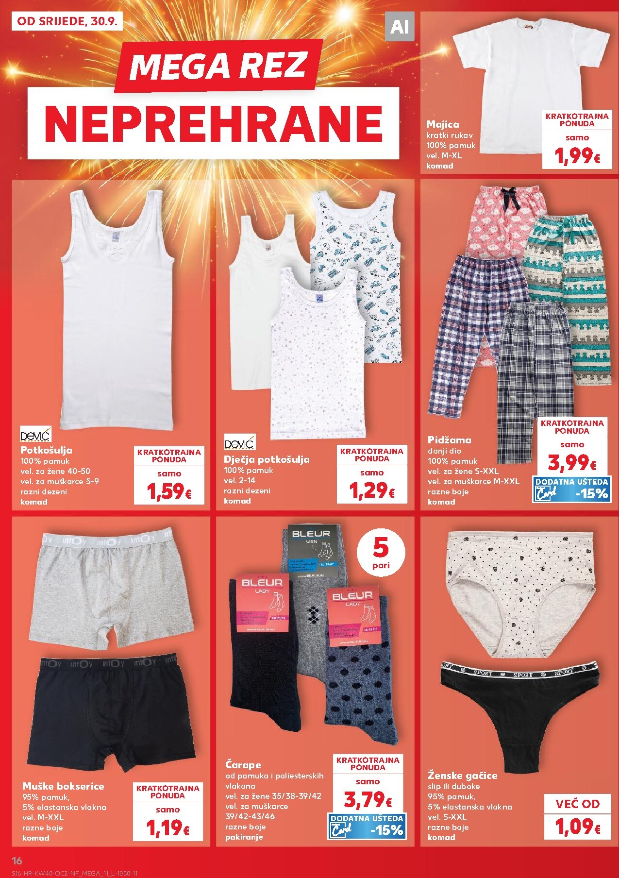 kaufland - Novi Kaufland - Neprehrambenih proizvoda katalog od srijede, 30.09.2026 do utorka, 06.10.2026 - page: 16