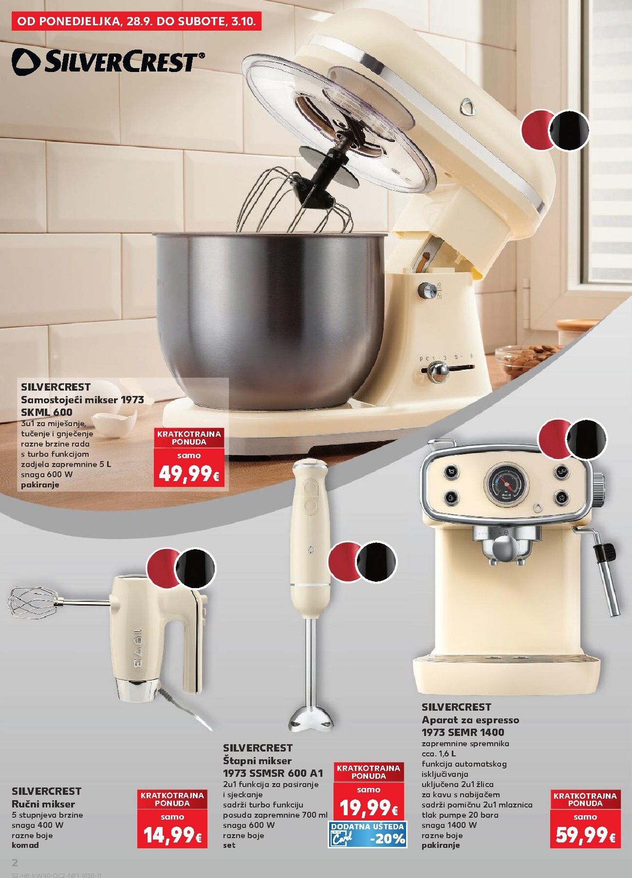kaufland - Novi Kaufland - Neprehrambenih proizvoda katalog od srijede, 30.09.2026 do utorka, 06.10.2026 - page: 2