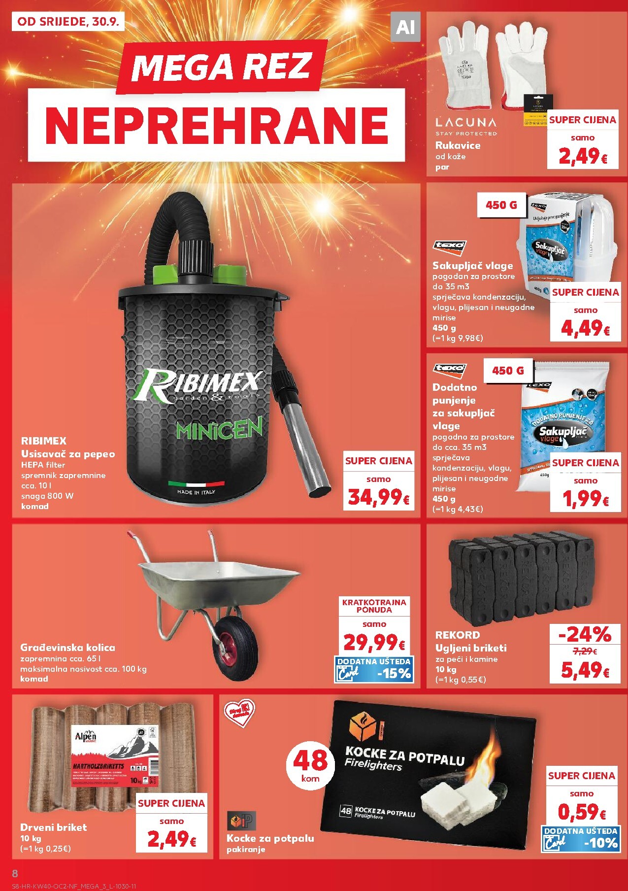kaufland - Novi Kaufland - Neprehrambenih proizvoda katalog od srijede, 30.09.2026 do utorka, 06.10.2026 - page: 8