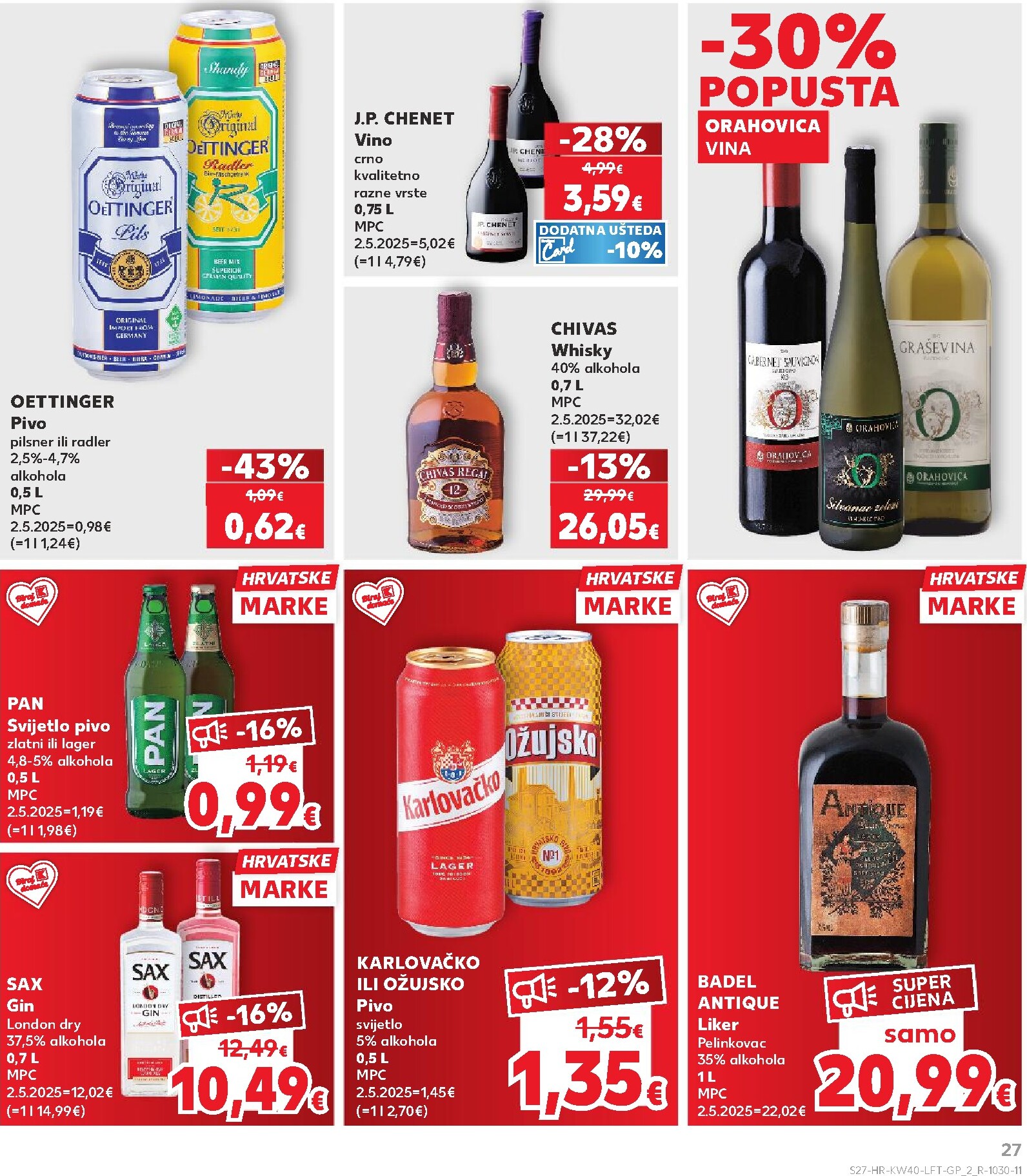 kaufland - Novi Kaufland katalog od srijede, 30.09.2026 do utorka, 06.10.2026 - page: 27