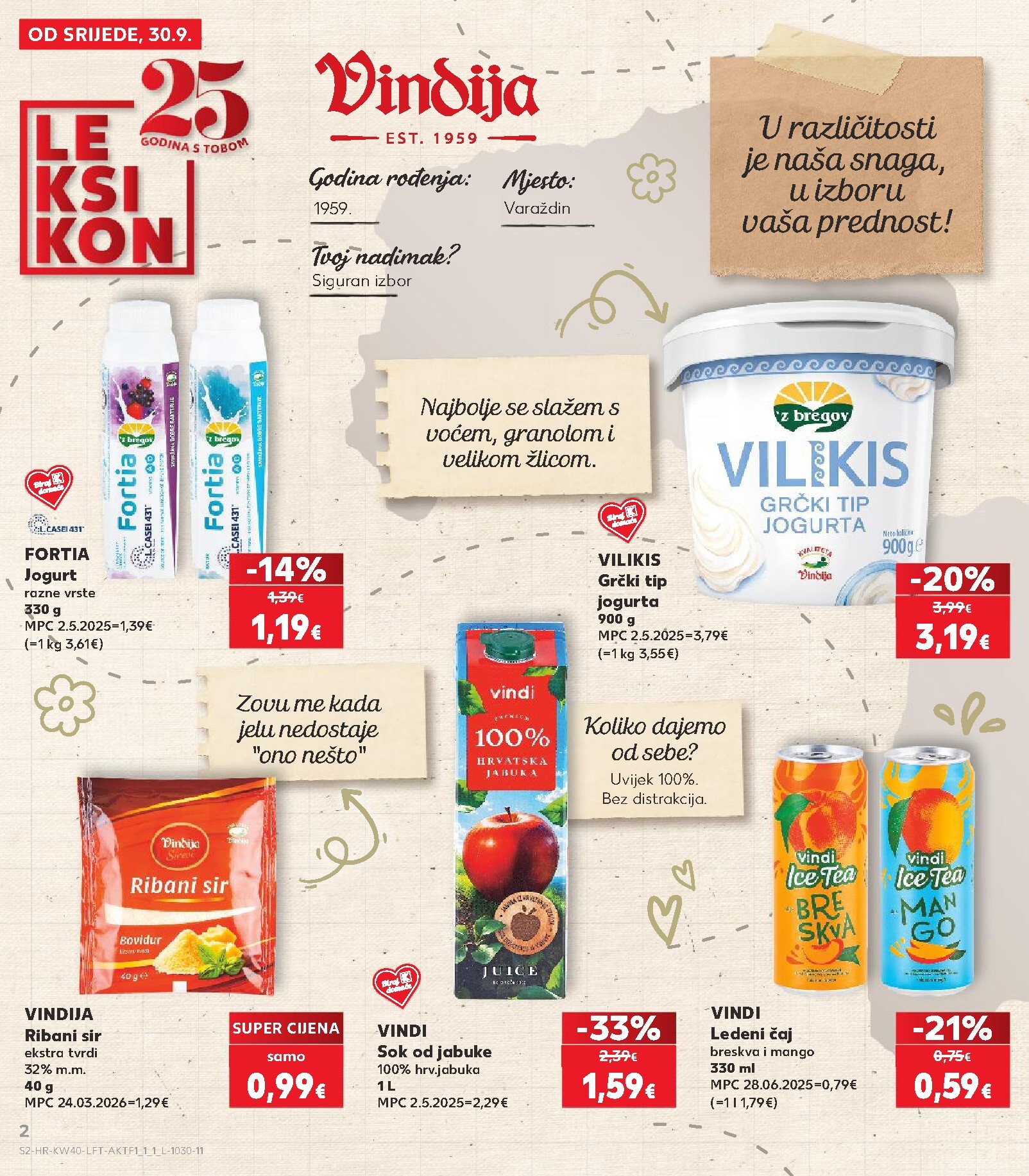 kaufland - Novi Kaufland katalog od srijede, 30.09.2026 do utorka, 06.10.2026 - page: 2
