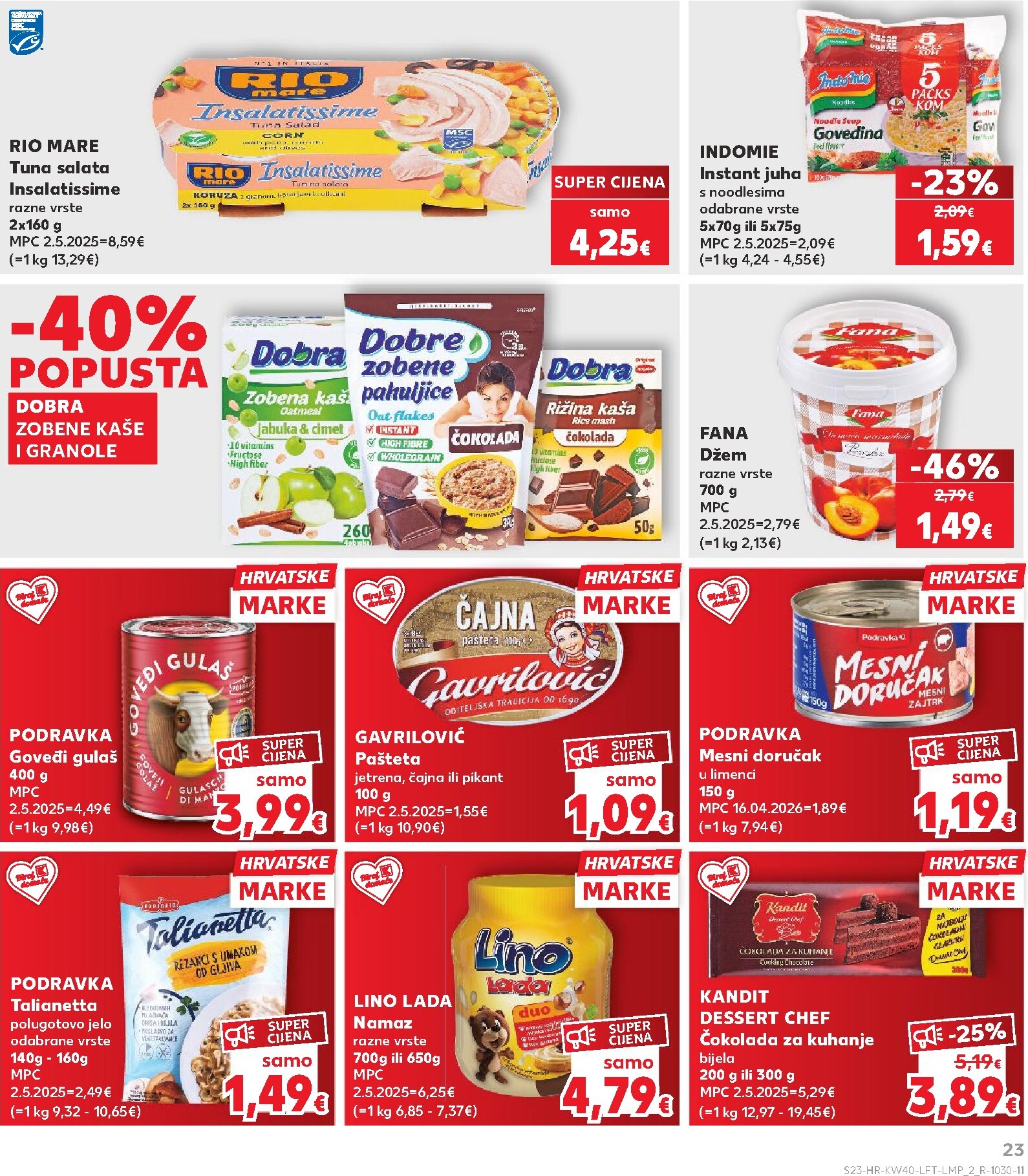 kaufland - Novi Kaufland katalog od srijede, 30.09.2026 do utorka, 06.10.2026 - page: 23