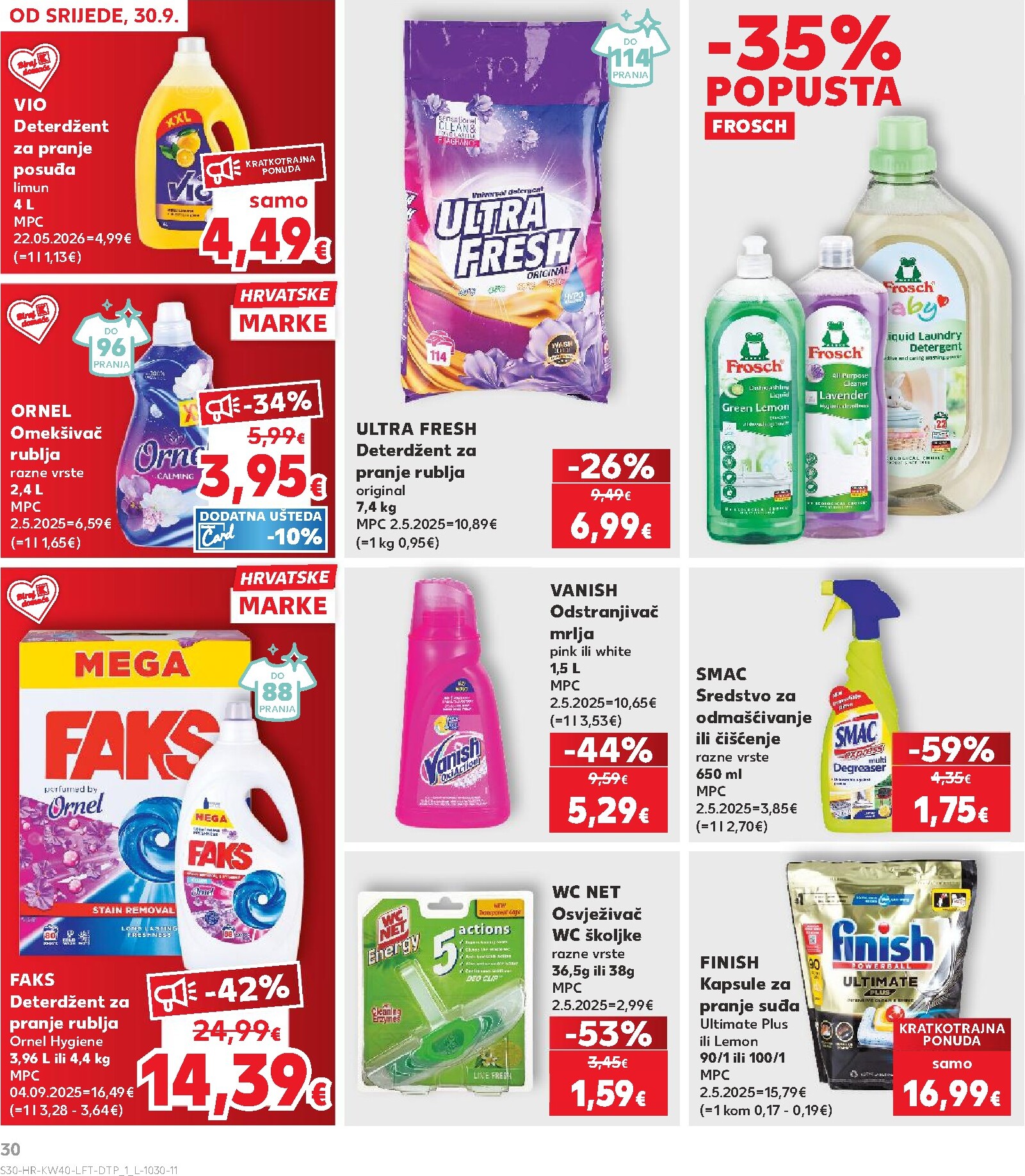 kaufland - Novi Kaufland katalog od srijede, 30.09.2026 do utorka, 06.10.2026 - page: 30