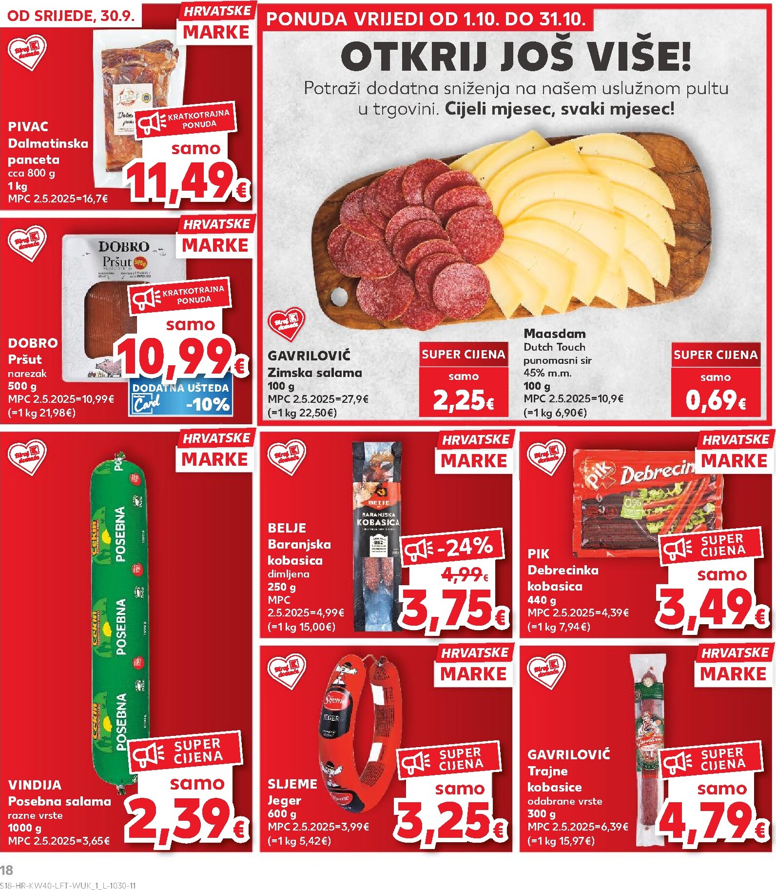 kaufland - Novi Kaufland katalog od srijede, 30.09.2026 do utorka, 06.10.2026 - page: 18