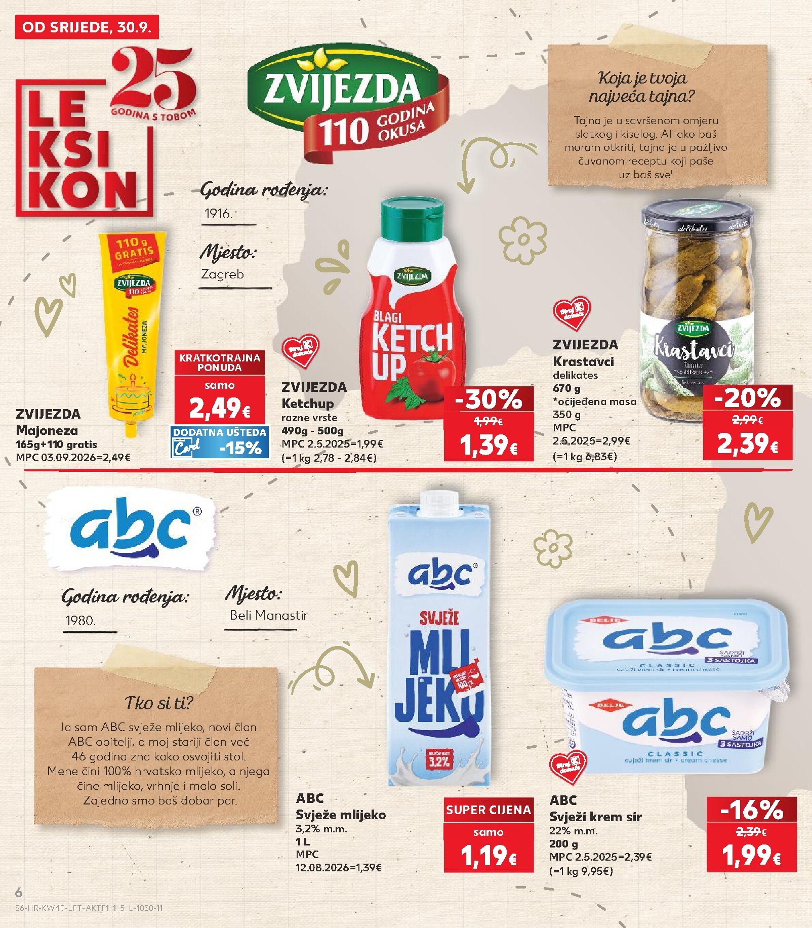 kaufland - Novi Kaufland katalog od srijede, 30.09.2026 do utorka, 06.10.2026 - page: 6