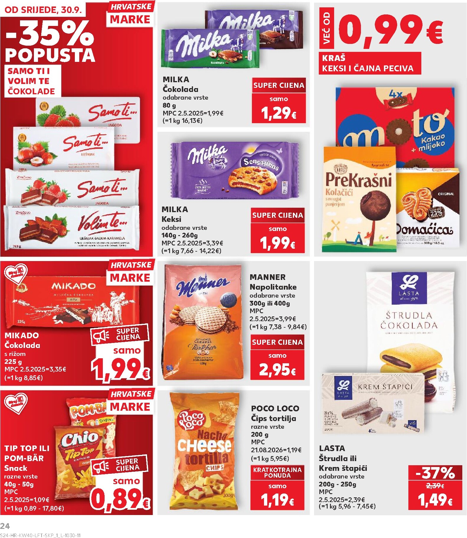 kaufland - Novi Kaufland katalog od srijede, 30.09.2026 do utorka, 06.10.2026 - page: 24
