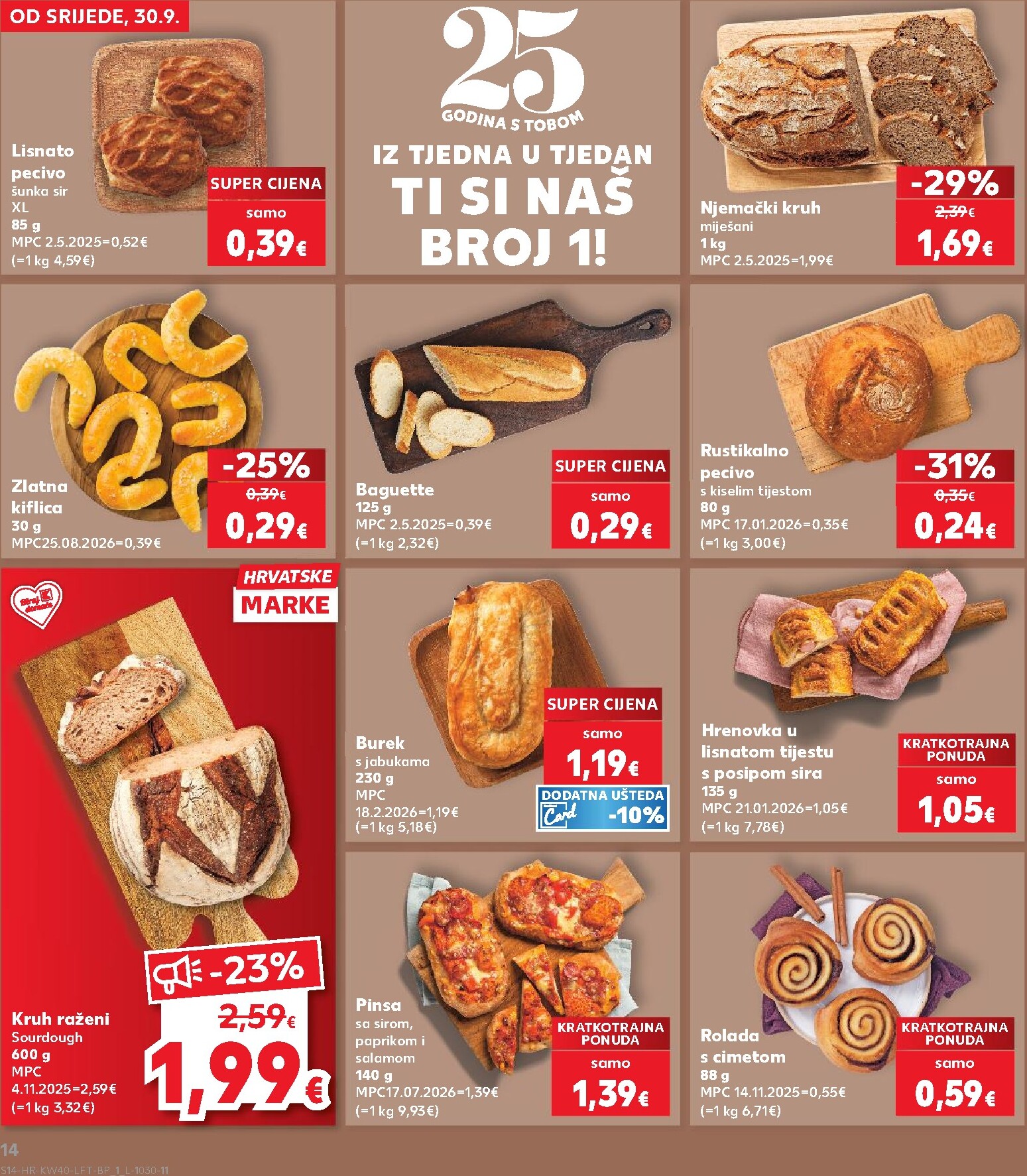 kaufland - Novi Kaufland katalog od srijede, 30.09.2026 do utorka, 06.10.2026 - page: 14