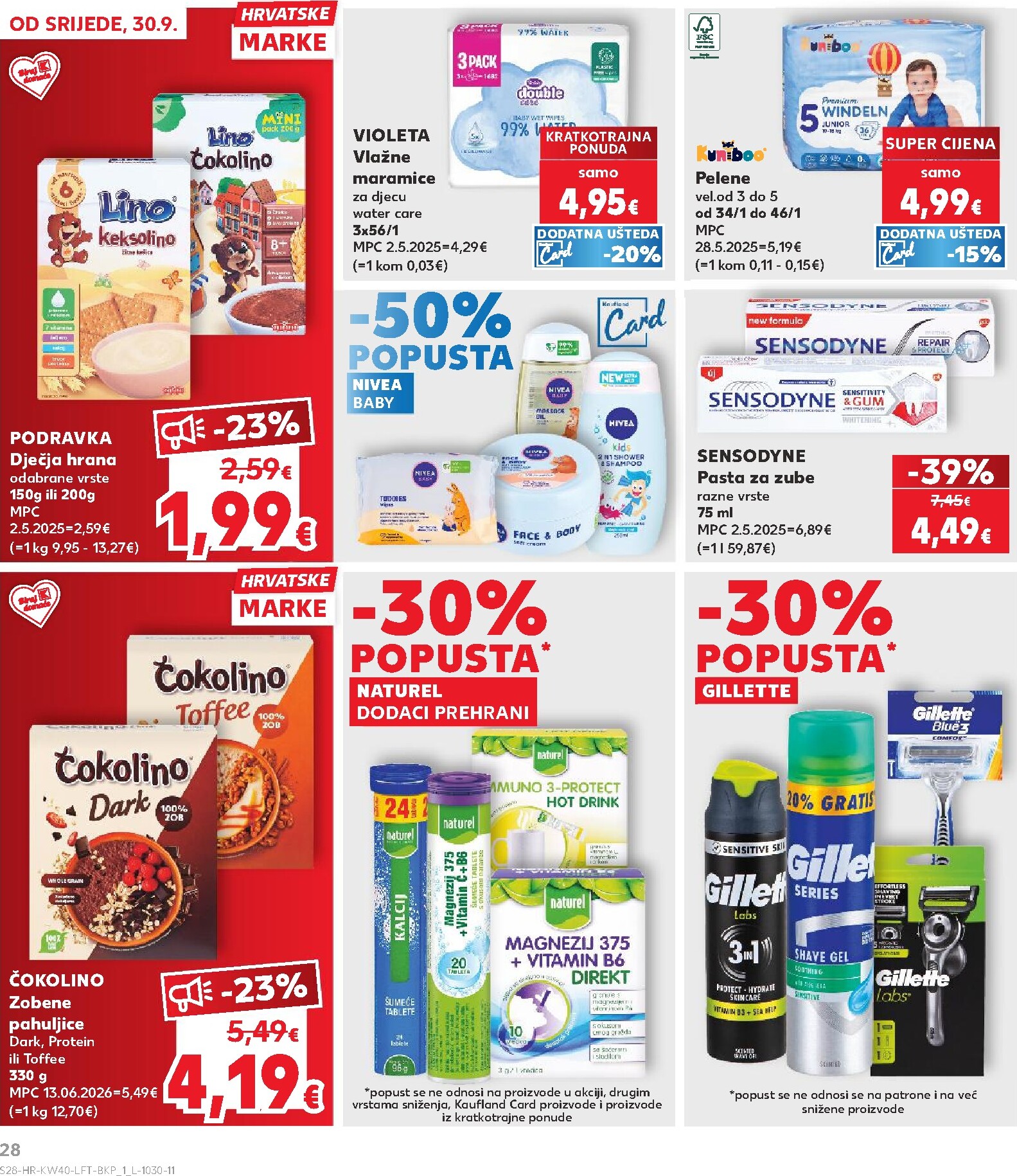 kaufland - Novi Kaufland katalog od srijede, 30.09.2026 do utorka, 06.10.2026 - page: 28
