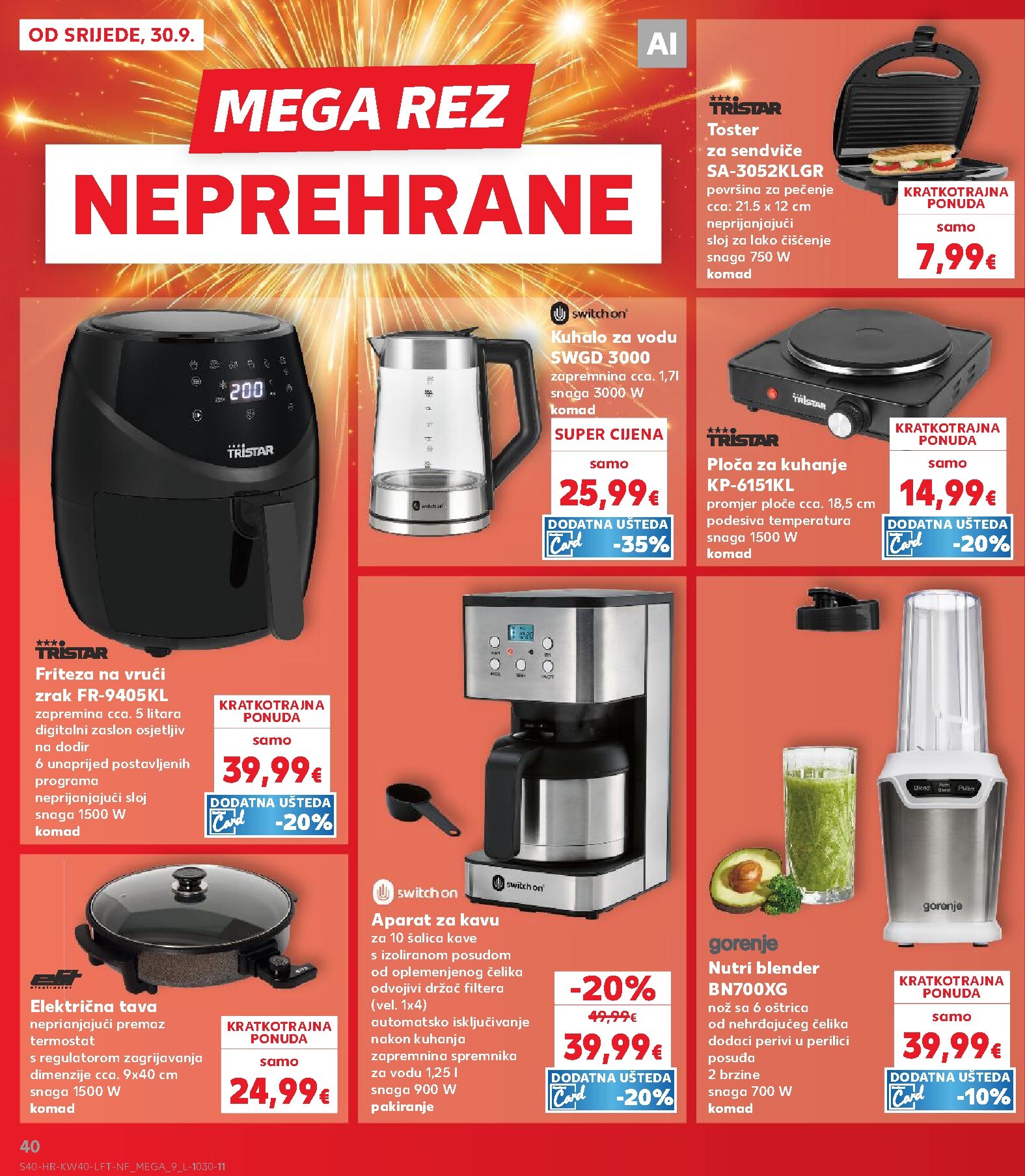 kaufland - Novi Kaufland katalog od srijede, 30.09.2026 do utorka, 06.10.2026 - page: 40
