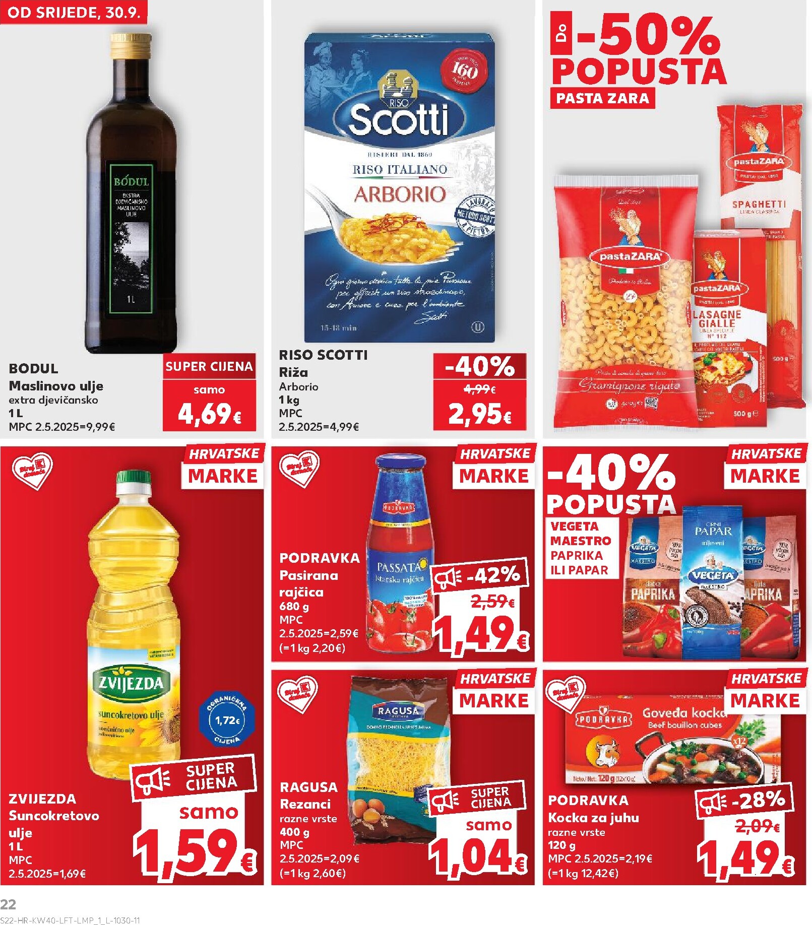 kaufland - Novi Kaufland katalog od srijede, 30.09.2026 do utorka, 06.10.2026 - page: 22