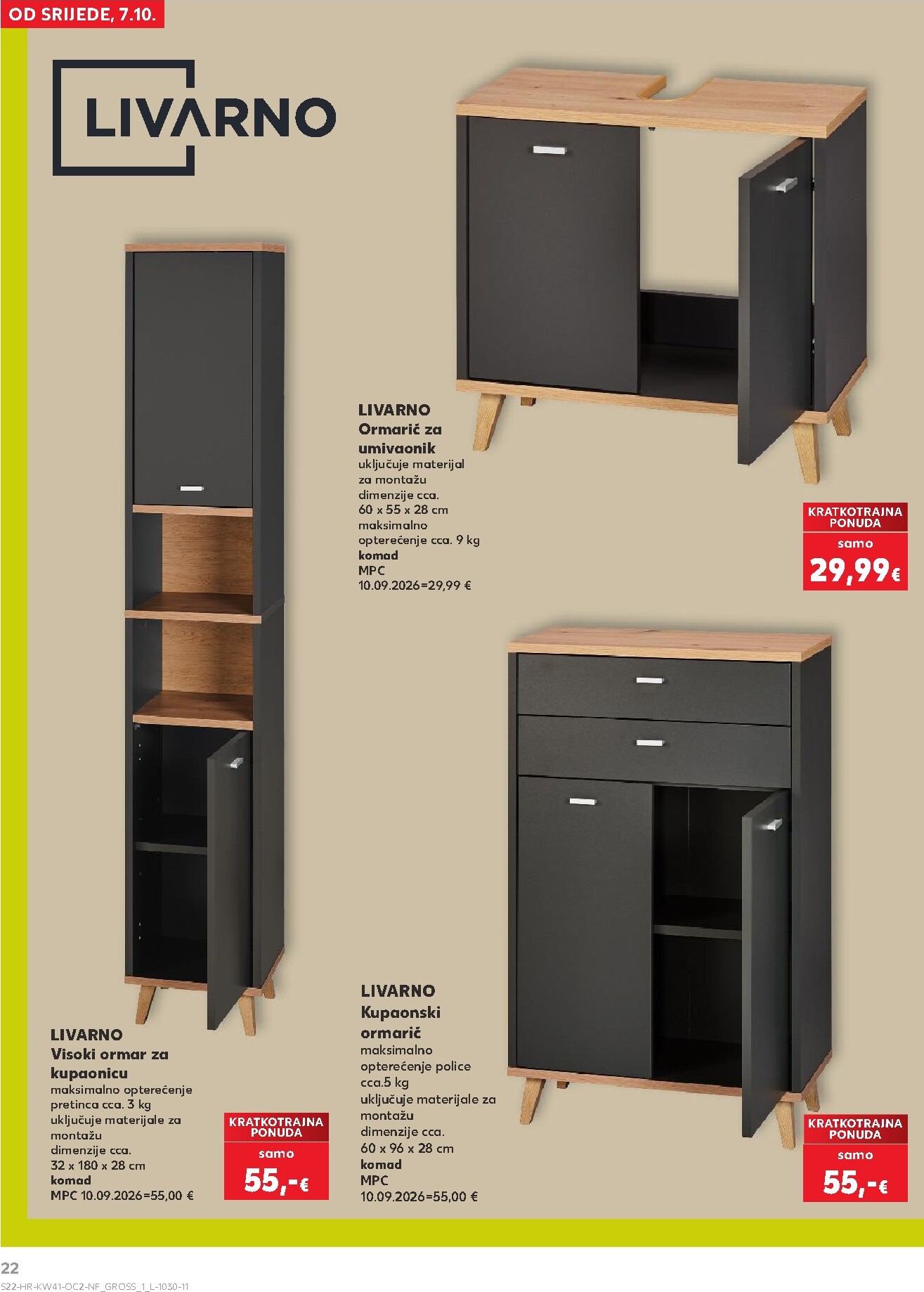 kaufland - Novi Kaufland katalog od srijede, 07.10.2026 do utorka, 13.10.2026 - page: 22