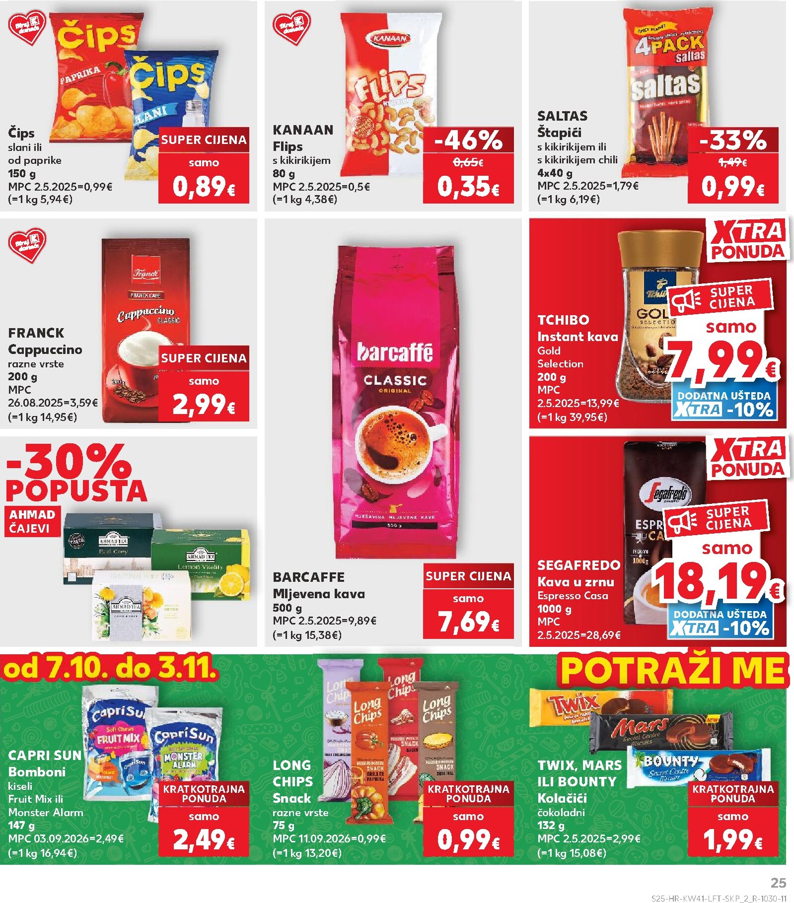 kaufland - Novi Kaufland - Xtra katalog od srijede, 07.10.2026 do utorka, 13.10.2026 - page: 25