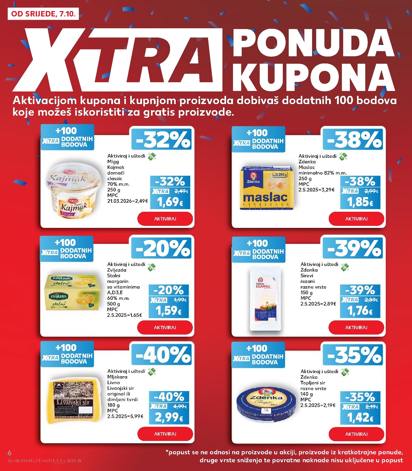 kaufland - Novi Kaufland - Xtra katalog od srijede, 07.10.2026 do utorka, 13.10.2026 - page: 6