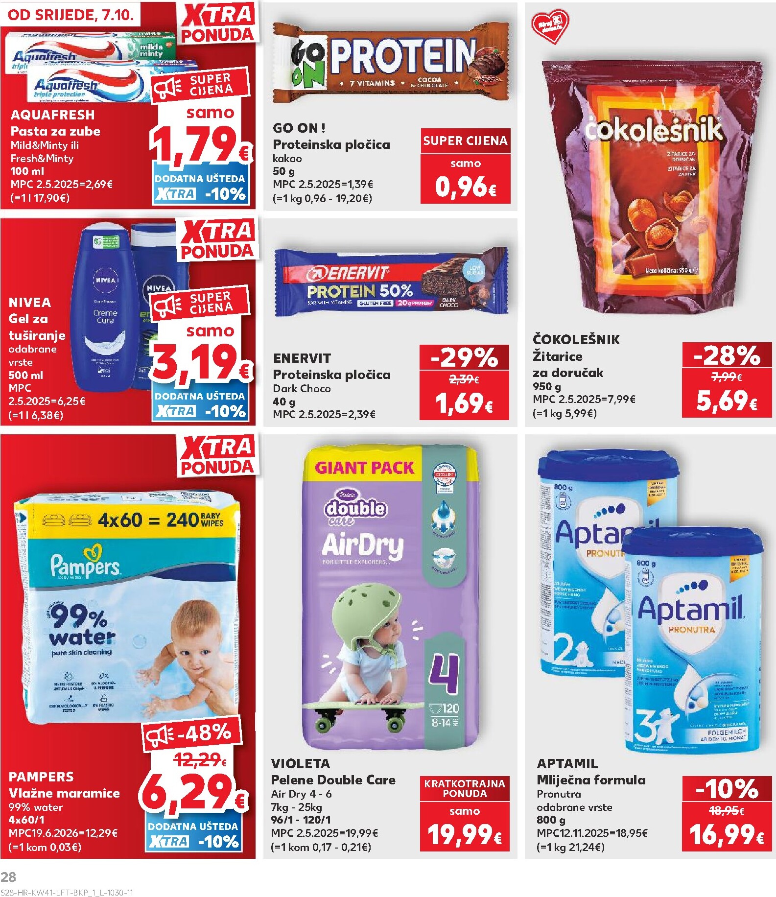 kaufland - Novi Kaufland - Xtra katalog od srijede, 07.10.2026 do utorka, 13.10.2026 - page: 28