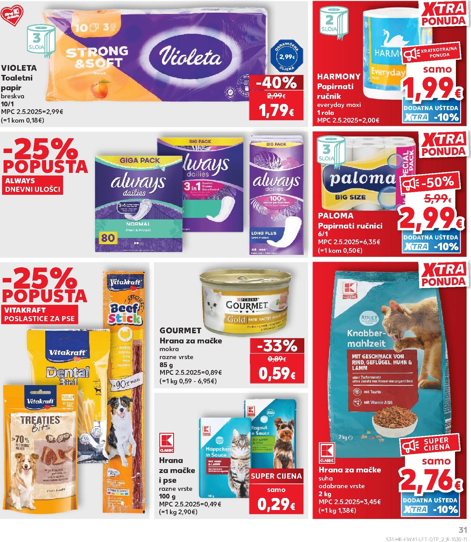 kaufland - Novi Kaufland - Xtra katalog od srijede, 07.10.2026 do utorka, 13.10.2026 - page: 31