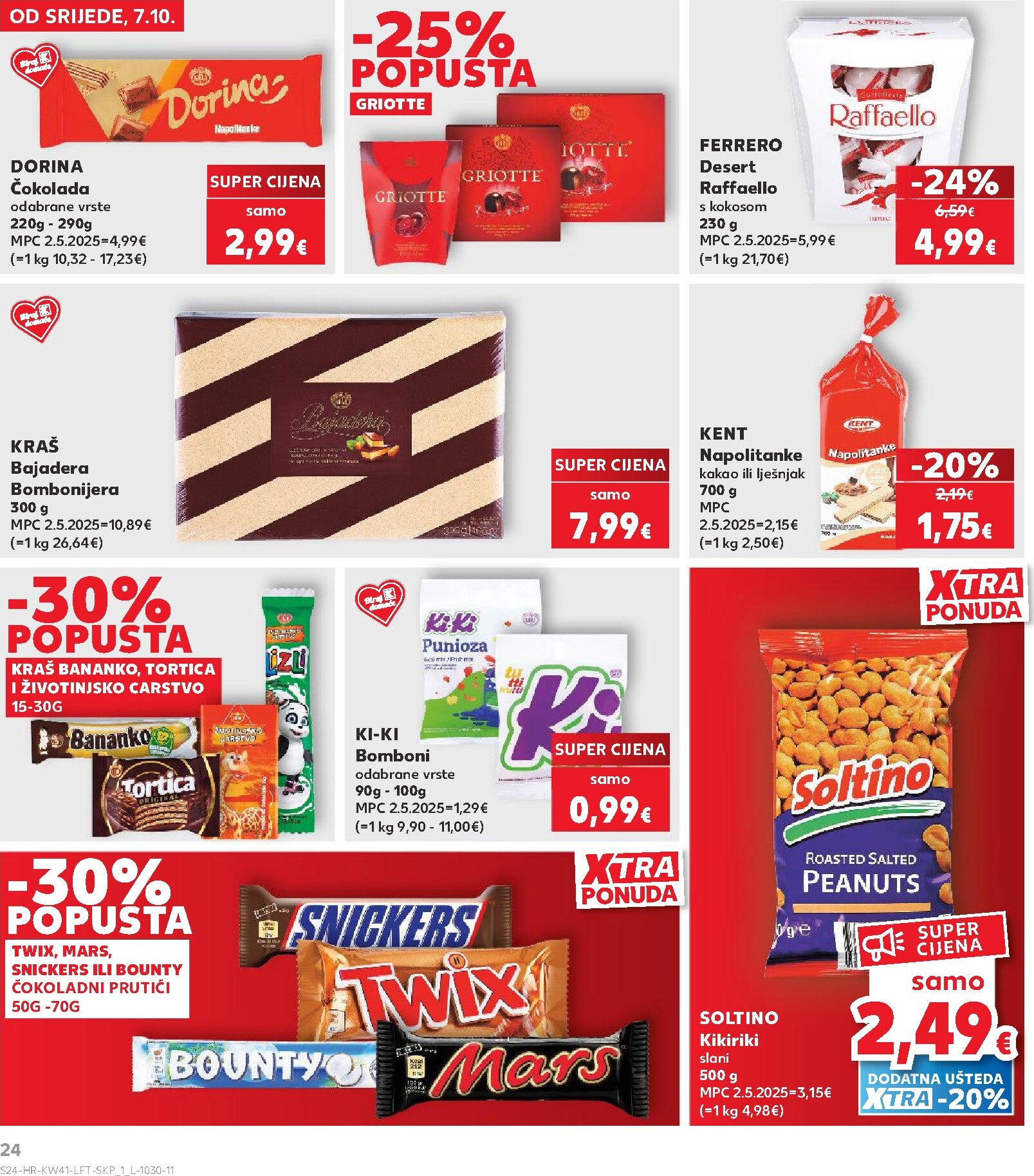 kaufland - Novi Kaufland - Xtra katalog od srijede, 07.10.2026 do utorka, 13.10.2026 - page: 24