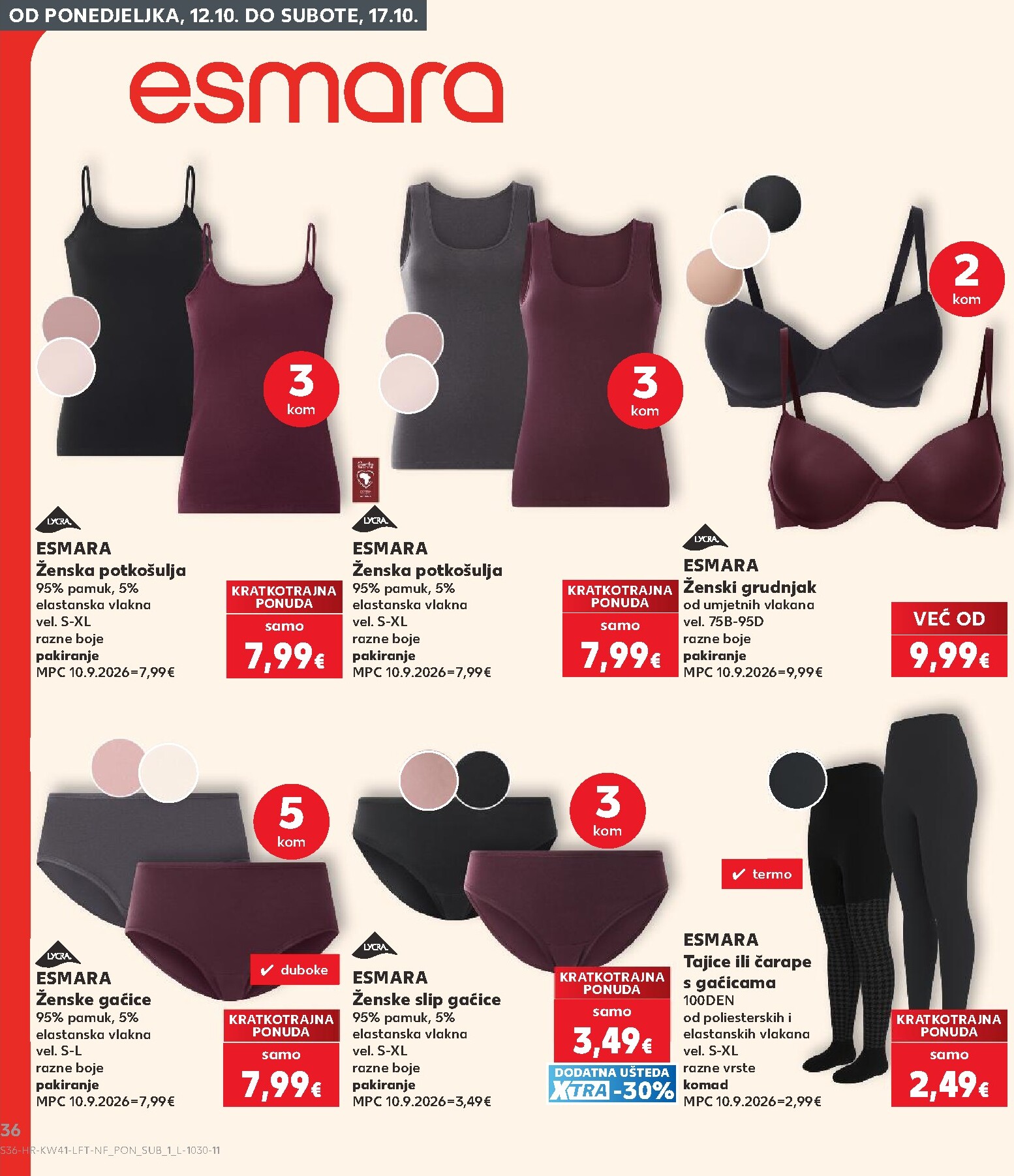 kaufland - Novi Kaufland - Xtra katalog od srijede, 07.10.2026 do utorka, 13.10.2026 - page: 36