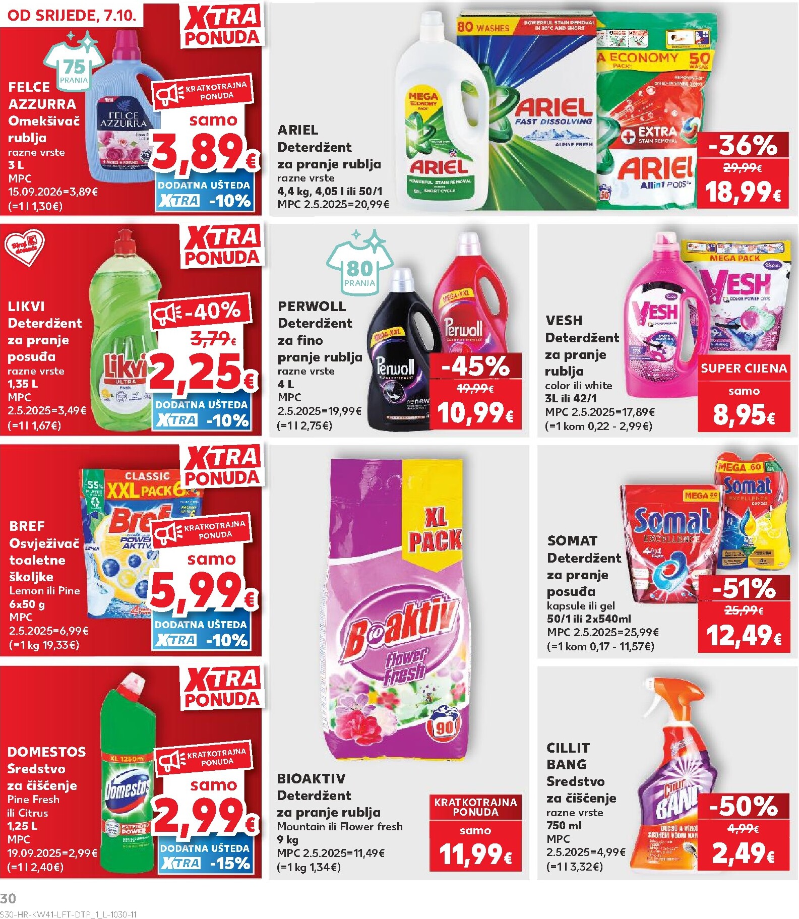 kaufland - Novi Kaufland - Xtra katalog od srijede, 07.10.2026 do utorka, 13.10.2026 - page: 30