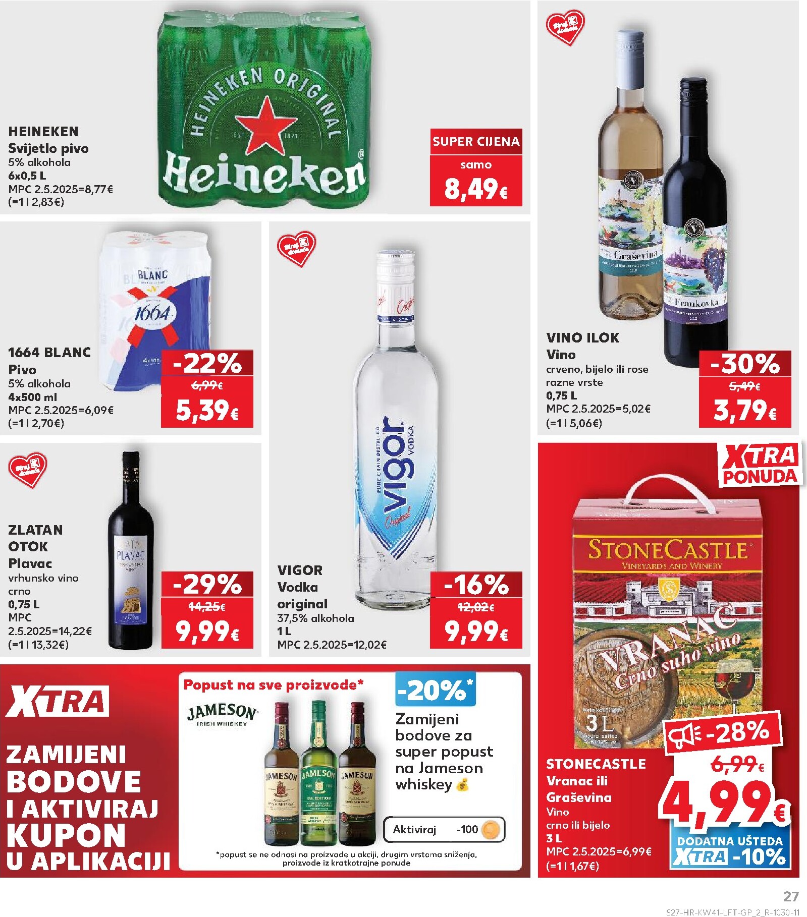 kaufland - Novi Kaufland - Xtra katalog od srijede, 07.10.2026 do utorka, 13.10.2026 - page: 27