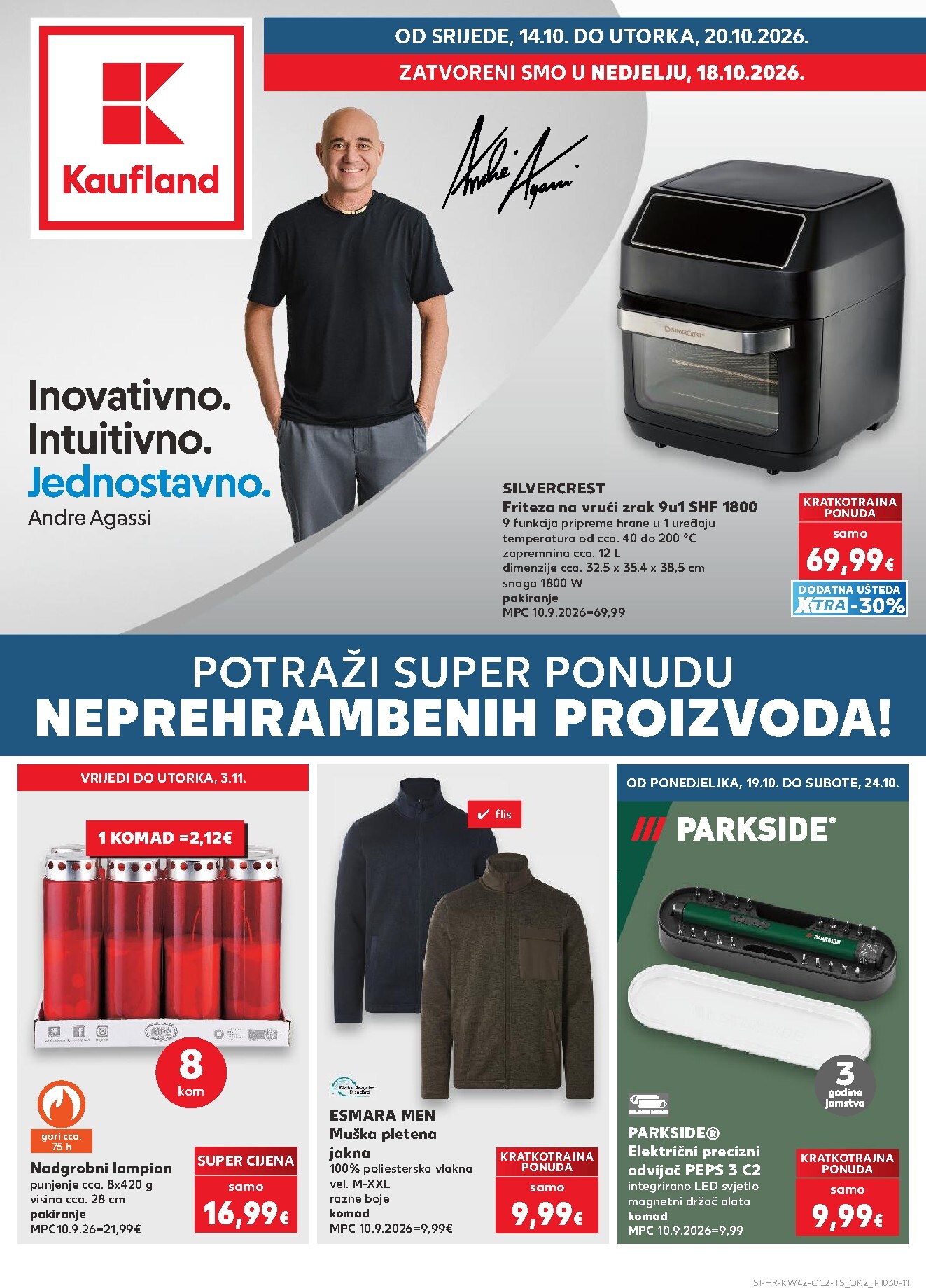 kaufland - Novi Kaufland - Nonfood katalog od srijede, 14.10.2026 do utorka, 20.10.2026
