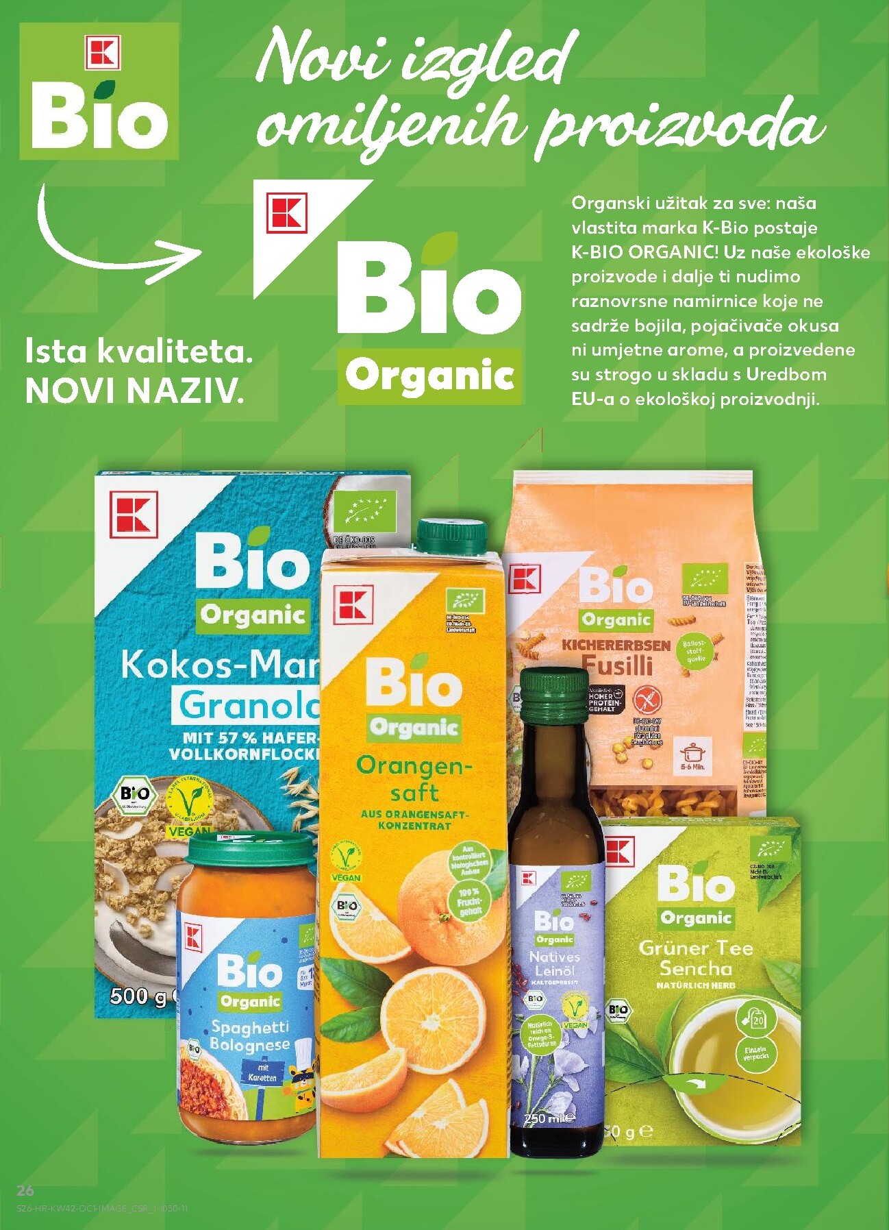 kaufland - Novi Kaufland - Ti si naš broj 1 katalog od srijede, 14.10.2026 do utorka, 20.10.2026 - page: 26