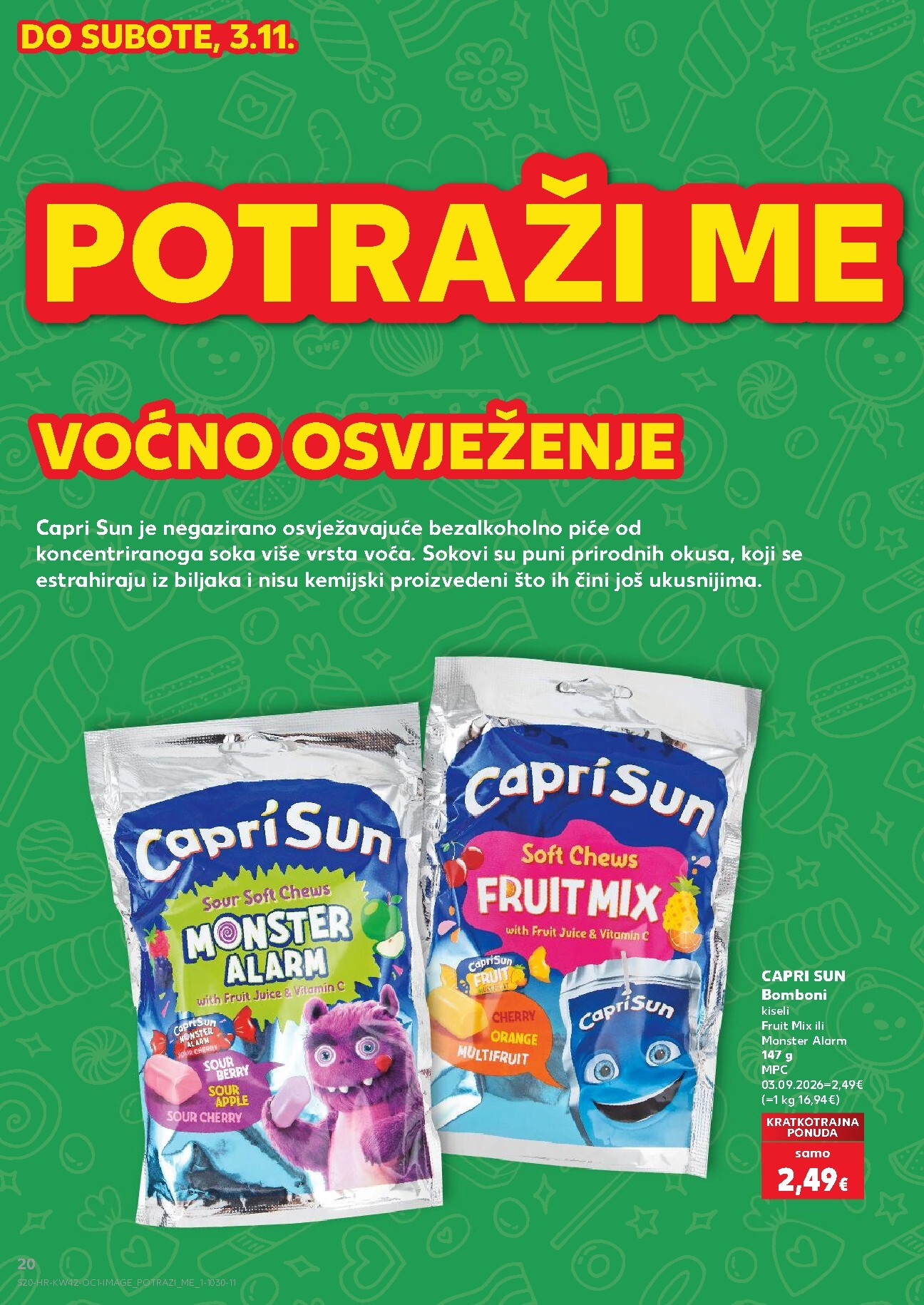 kaufland - Novi Kaufland - Ti si naš broj 1 katalog od srijede, 14.10.2026 do utorka, 20.10.2026 - page: 20