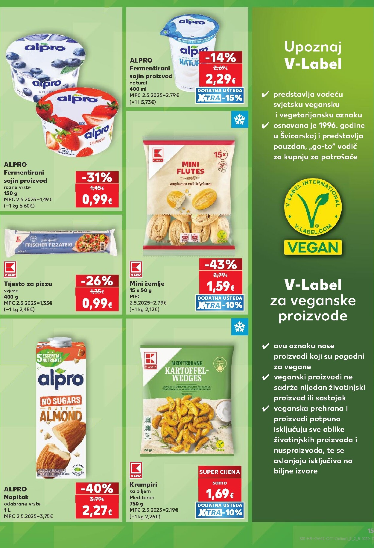 kaufland - Novi Kaufland - Ti si naš broj 1 katalog od srijede, 14.10.2026 do utorka, 20.10.2026 - page: 15