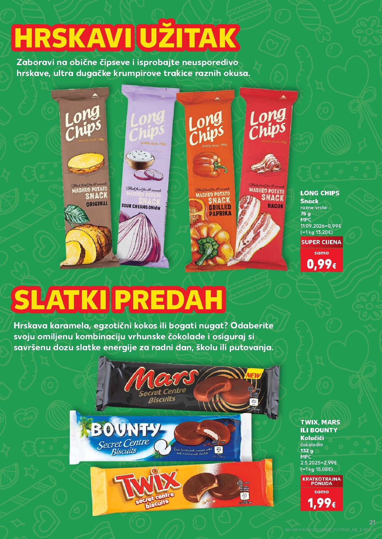 kaufland - Novi Kaufland - Ti si naš broj 1 katalog od srijede, 14.10.2026 do utorka, 20.10.2026 - page: 21