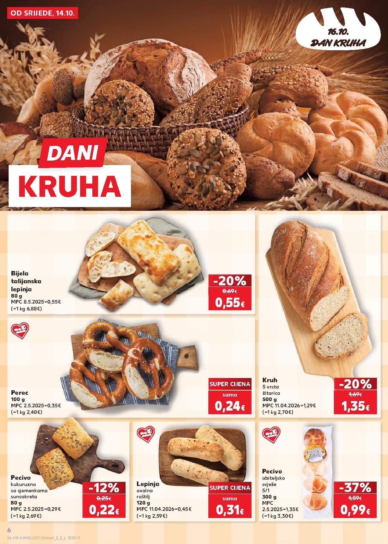 kaufland - Novi Kaufland - Ti si naš broj 1 katalog od srijede, 14.10.2026 do utorka, 20.10.2026 - page: 6