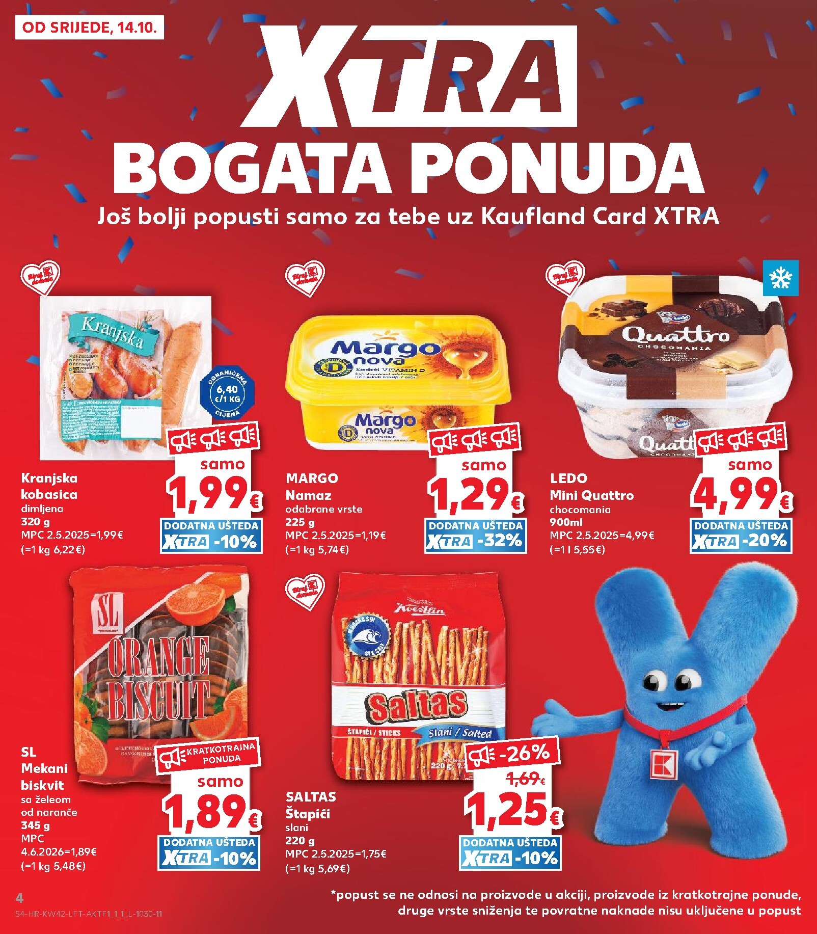 kaufland - Novi Kaufland katalog od srijede, 14.10.2026 do utorka, 20.10.2026 - page: 4