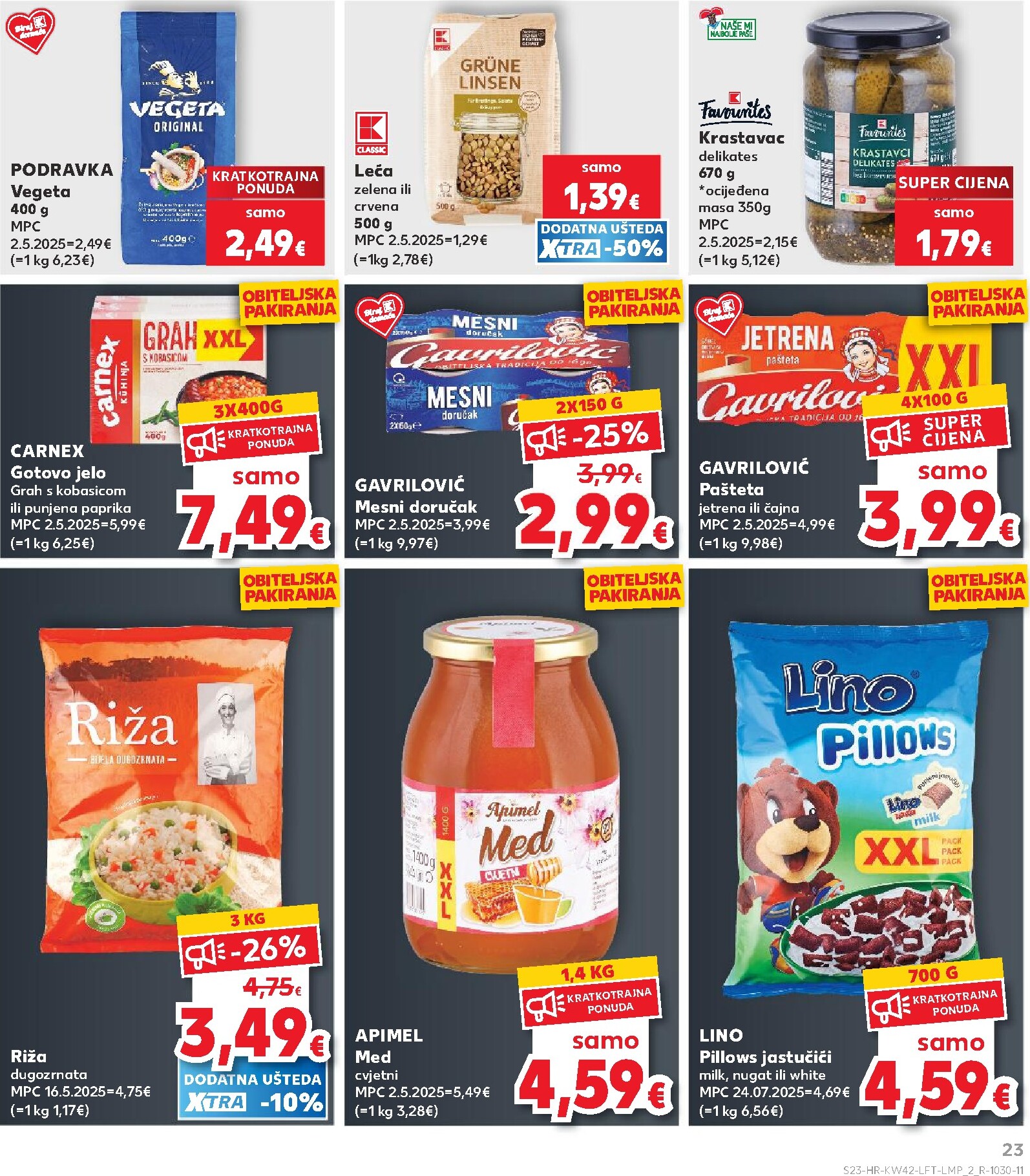 kaufland - Novi Kaufland katalog od srijede, 14.10.2026 do utorka, 20.10.2026 - page: 23