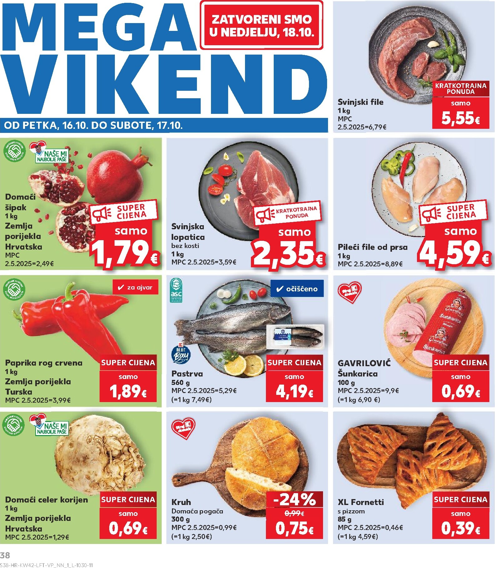 kaufland - Novi Kaufland katalog od srijede, 14.10.2026 do utorka, 20.10.2026 - page: 38