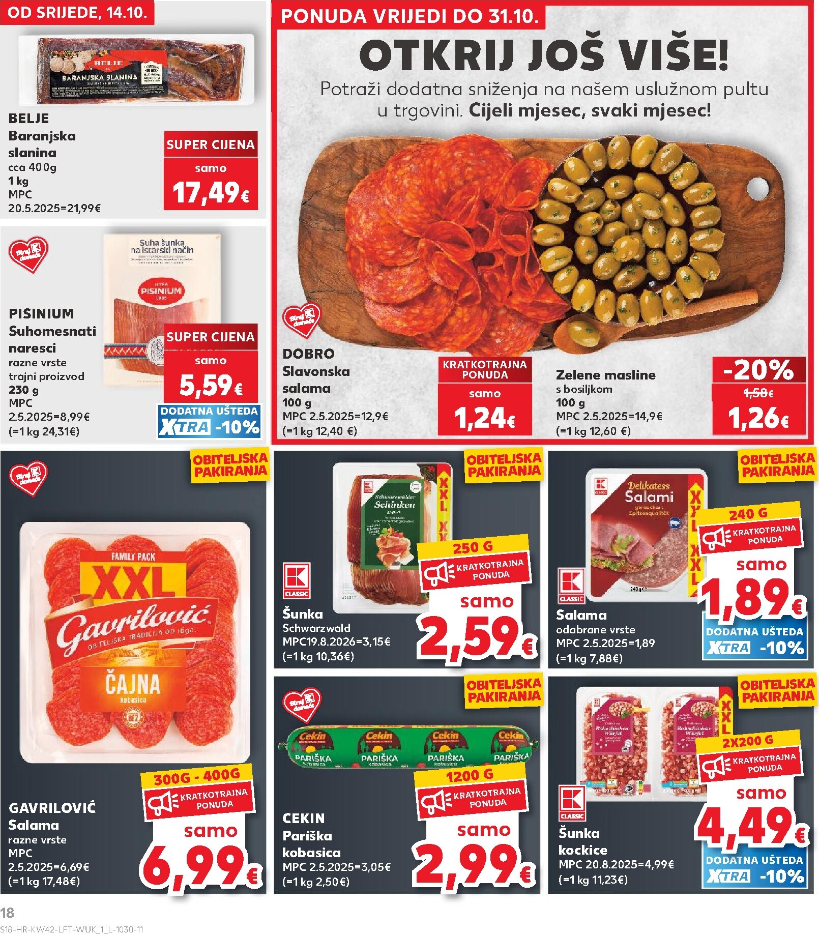 kaufland - Novi Kaufland katalog od srijede, 14.10.2026 do utorka, 20.10.2026 - page: 18