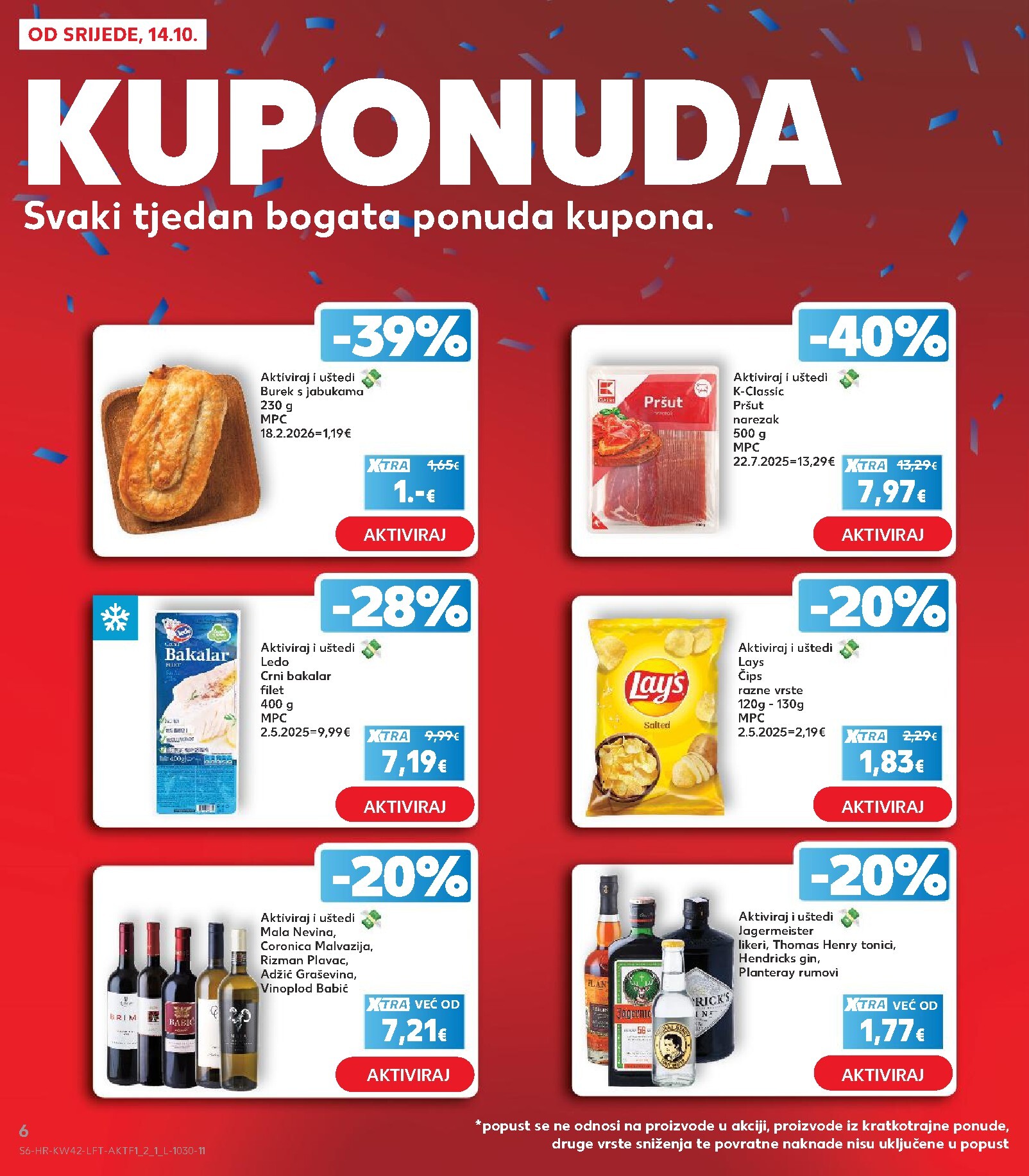 kaufland - Novi Kaufland katalog od srijede, 14.10.2026 do utorka, 20.10.2026 - page: 6