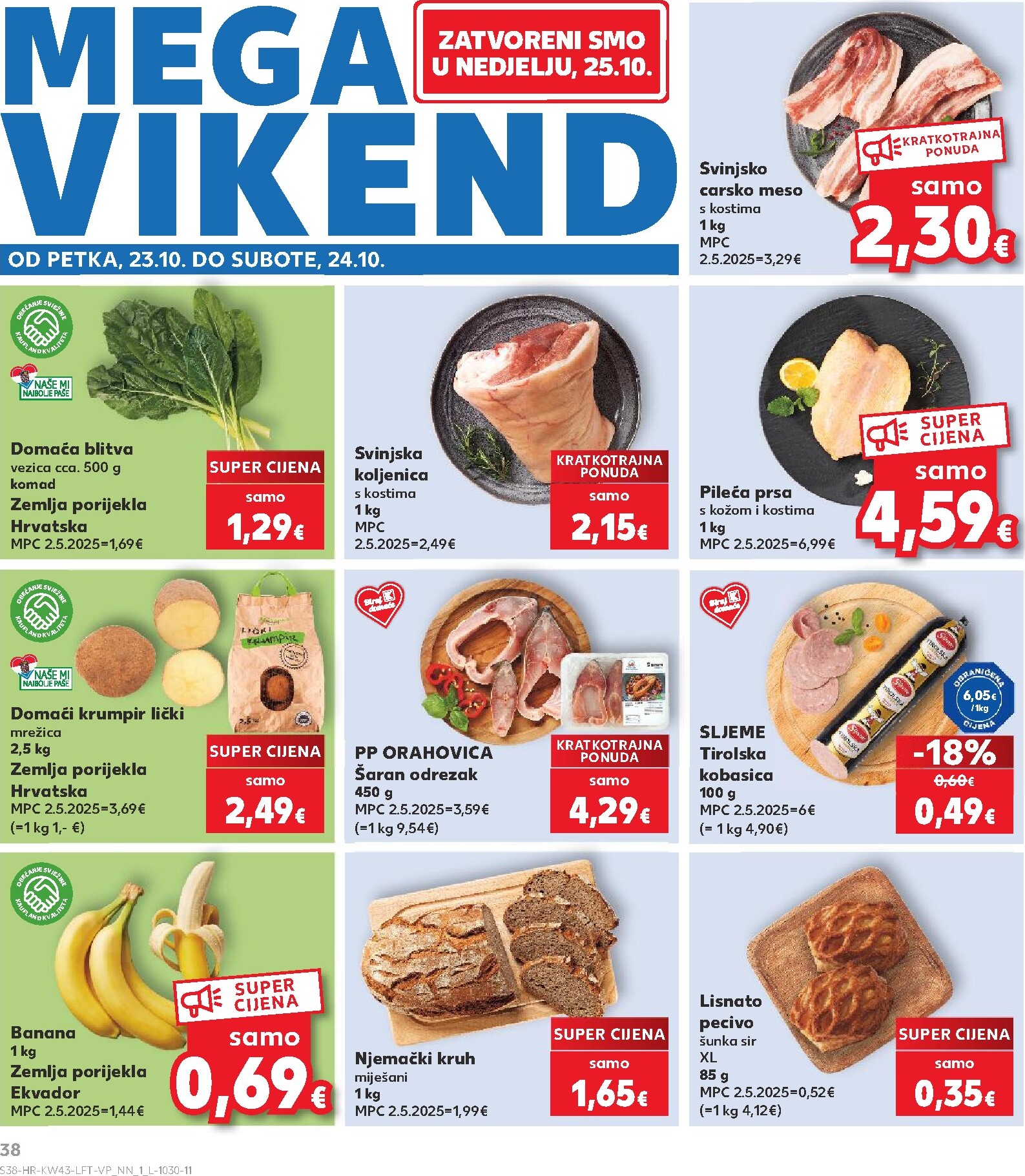 kaufland - Novi Kaufland - Ti si naš broj 1 katalog od srijede, 21.10.2026 do utorka, 27.10.2026 - page: 38