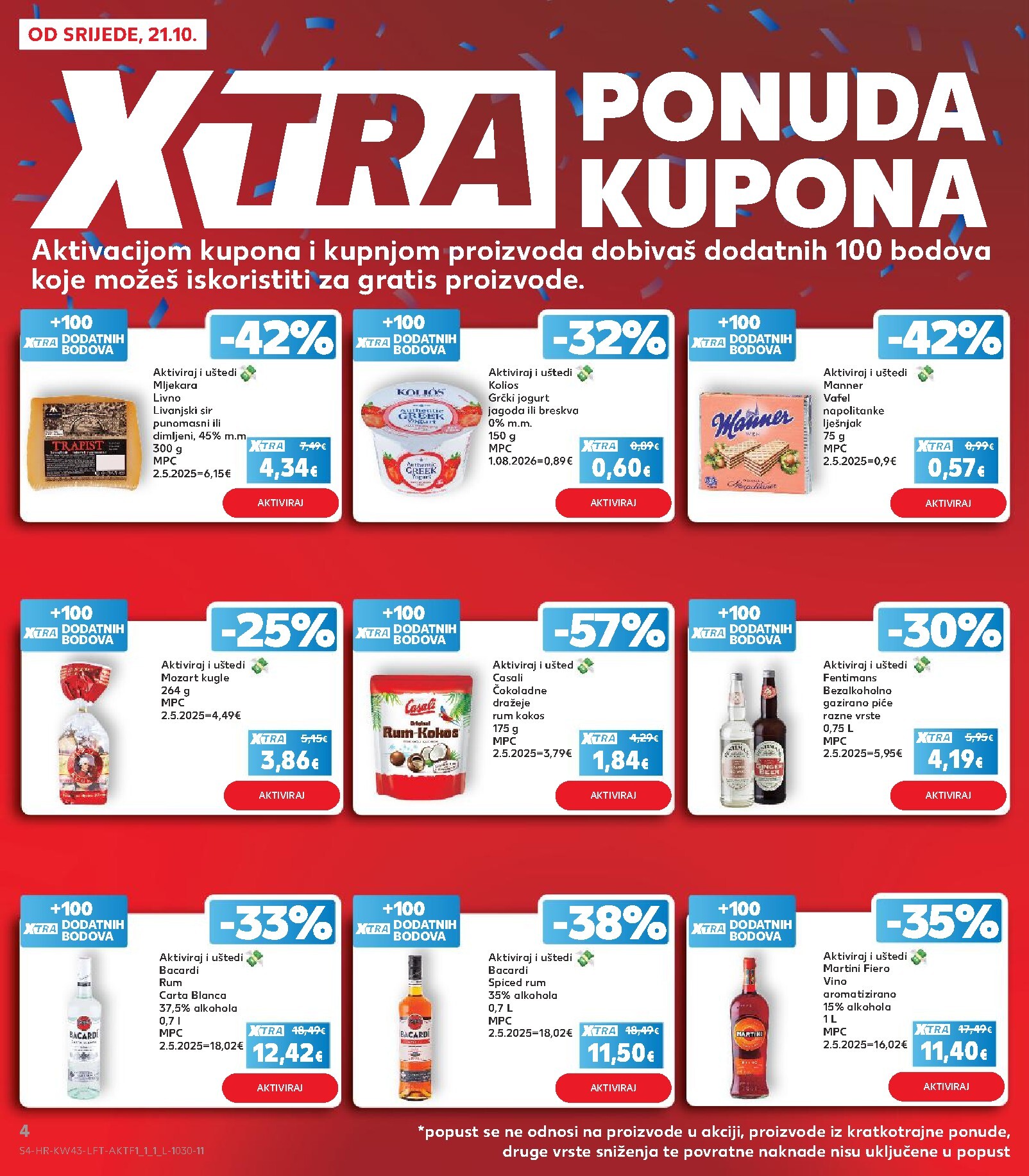 kaufland - Novi Kaufland - Ti si naš broj 1 katalog od srijede, 21.10.2026 do utorka, 27.10.2026 - page: 4