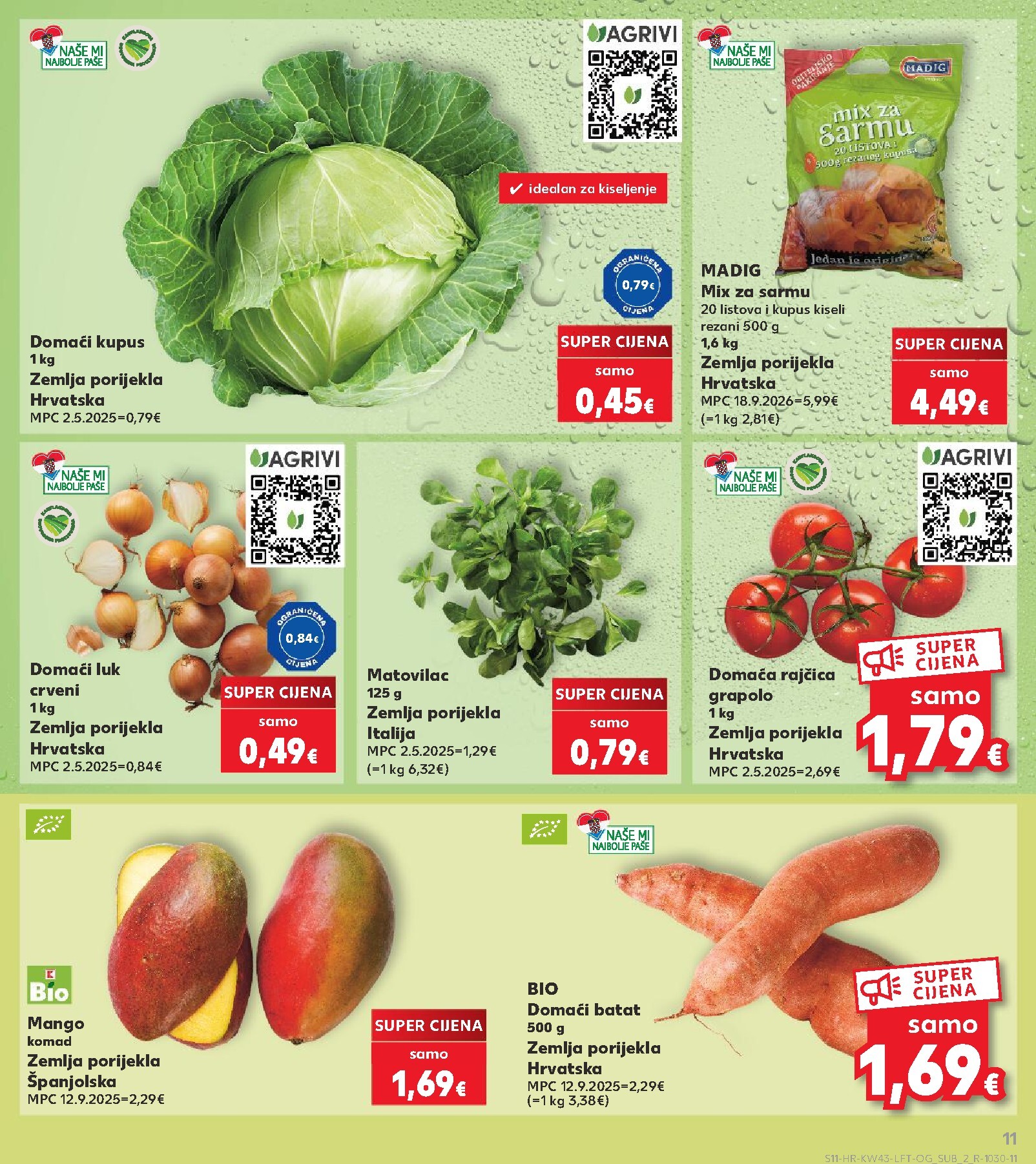 kaufland - Novi Kaufland - Ti si naš broj 1 katalog od srijede, 21.10.2026 do utorka, 27.10.2026 - page: 11