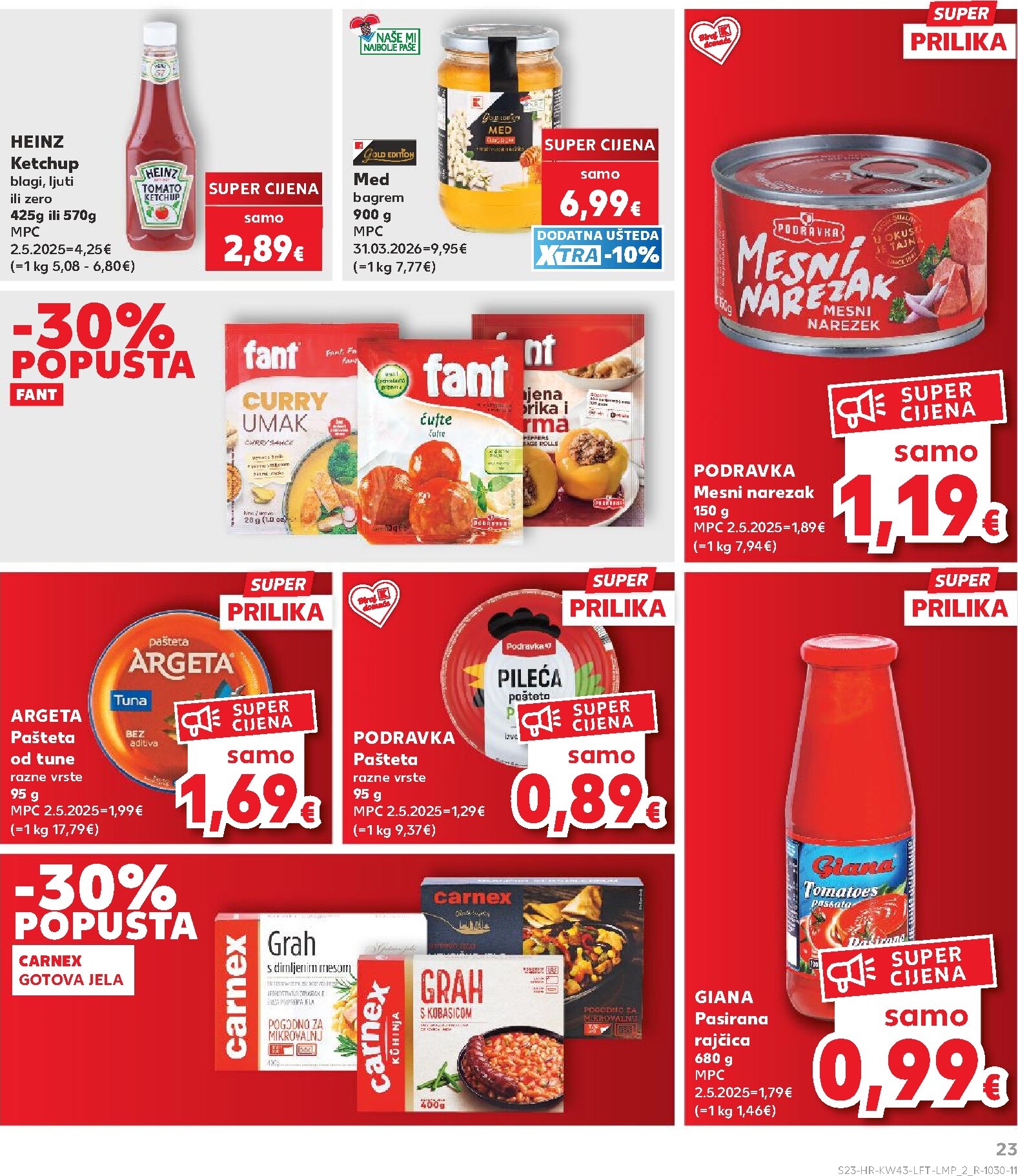 kaufland - Novi Kaufland - Ti si naš broj 1 katalog od srijede, 21.10.2026 do utorka, 27.10.2026 - page: 23