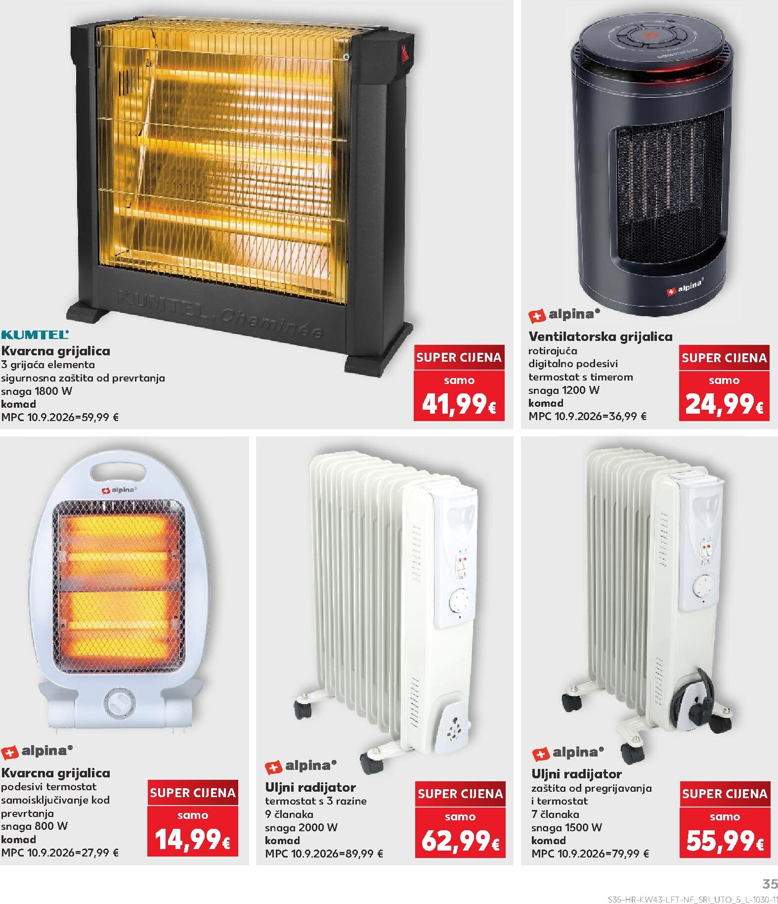kaufland - Novi Kaufland - Ti si naš broj 1 katalog od srijede, 21.10.2026 do utorka, 27.10.2026 - page: 35