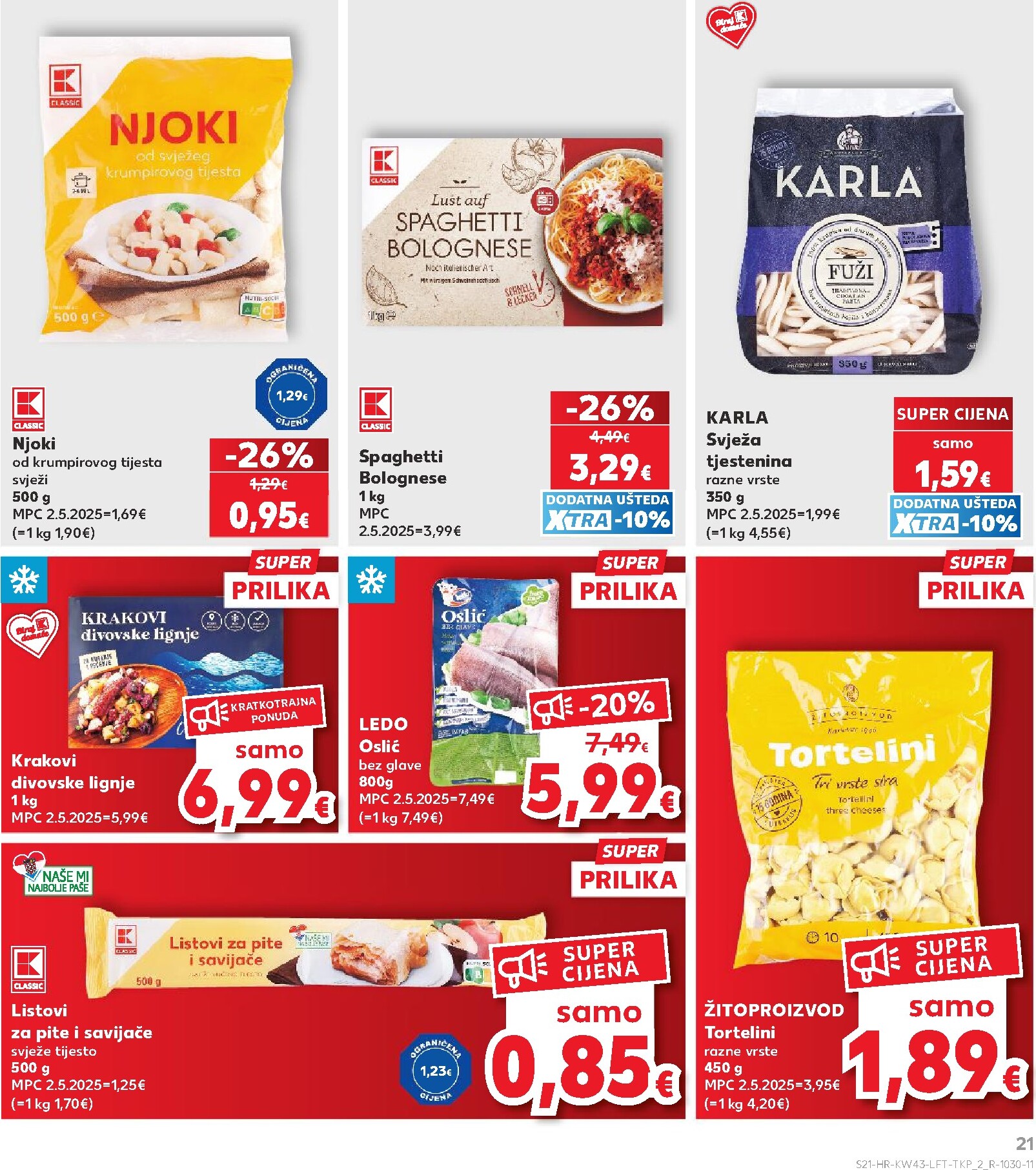kaufland - Novi Kaufland - Ti si naš broj 1 katalog od srijede, 21.10.2026 do utorka, 27.10.2026 - page: 21