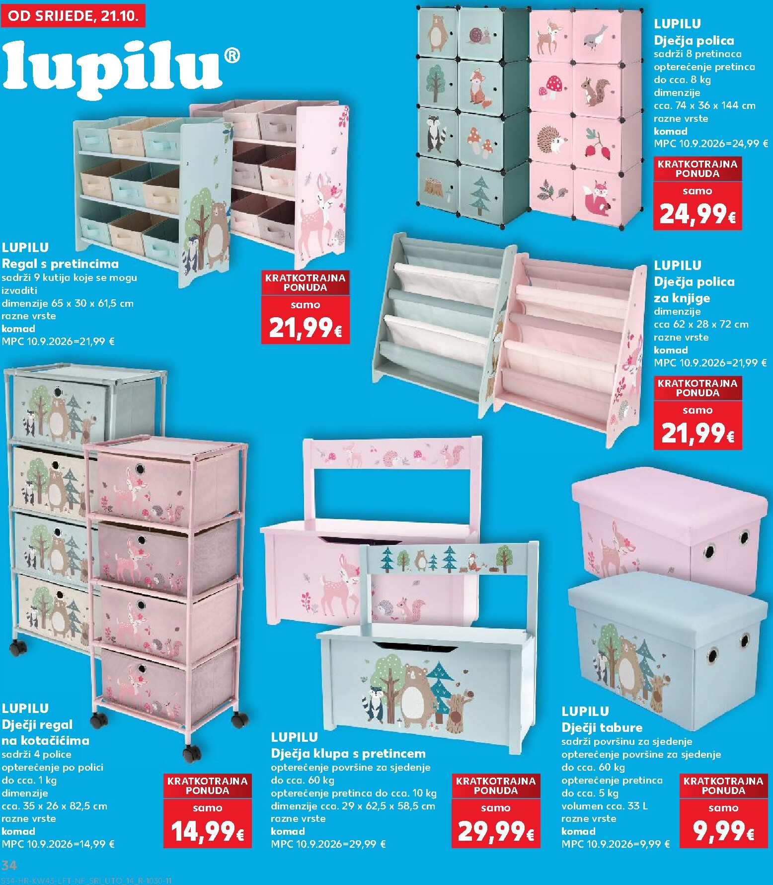 kaufland - Novi Kaufland - Ti si naš broj 1 katalog od srijede, 21.10.2026 do utorka, 27.10.2026 - page: 34