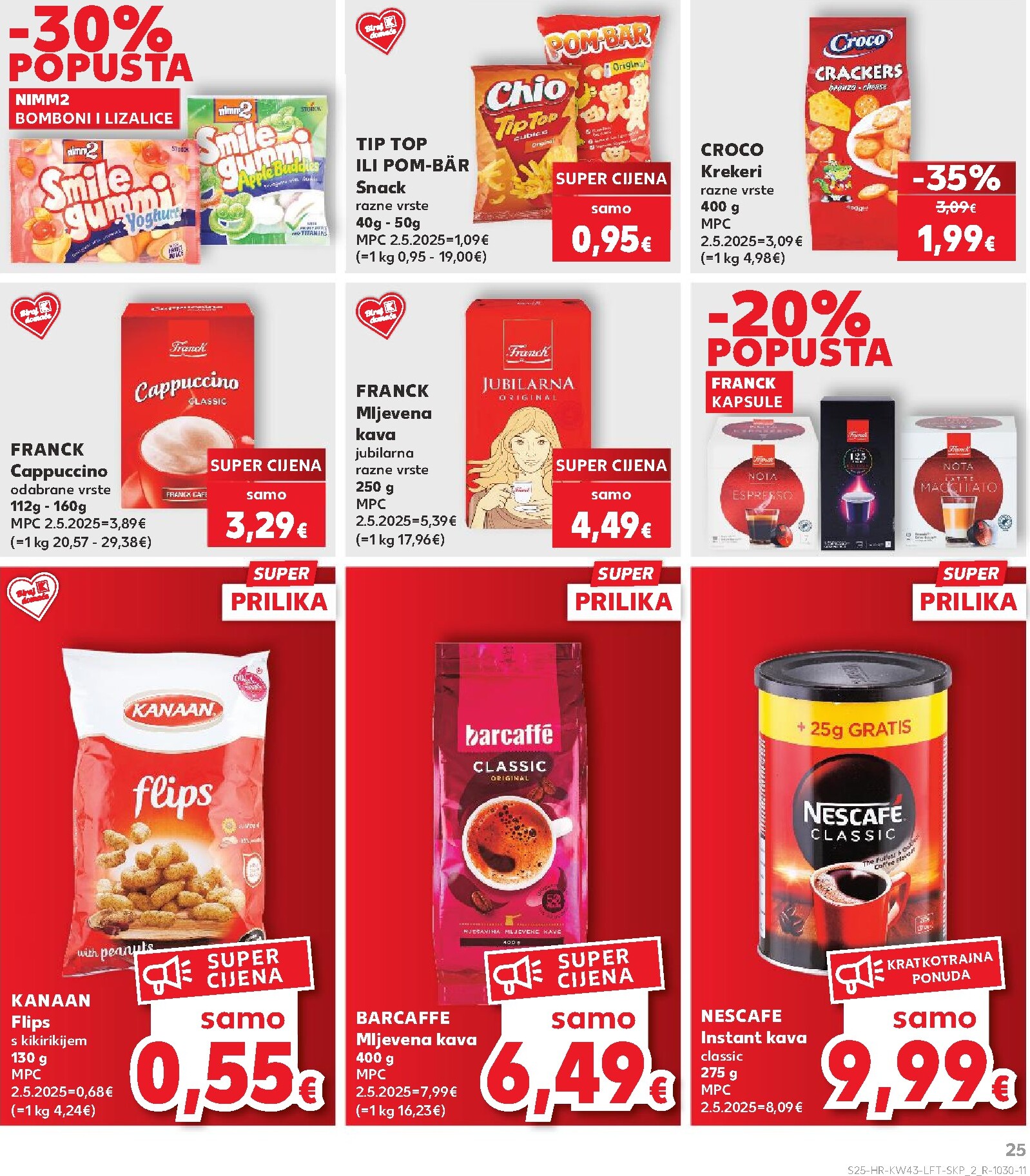 kaufland - Novi Kaufland - Ti si naš broj 1 katalog od srijede, 21.10.2026 do utorka, 27.10.2026 - page: 25