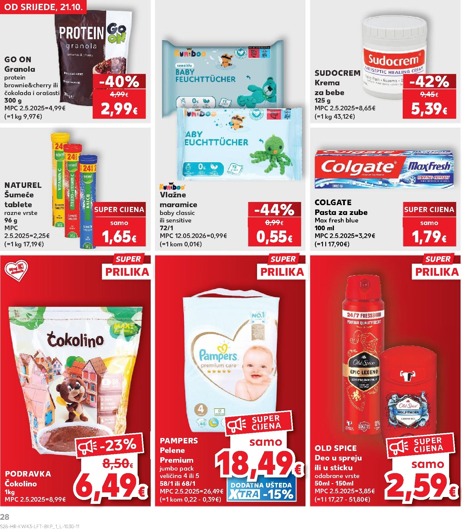 kaufland - Novi Kaufland - Ti si naš broj 1 katalog od srijede, 21.10.2026 do utorka, 27.10.2026 - page: 28