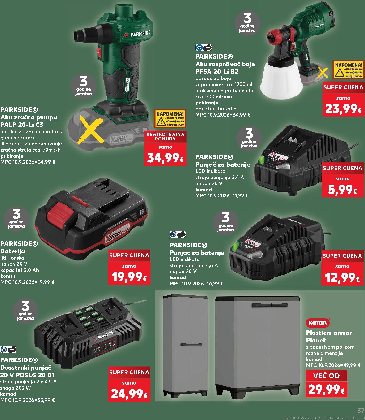 kaufland - Novi Kaufland - Ti si naš broj 1 katalog od srijede, 21.10.2026 do utorka, 27.10.2026 - page: 37