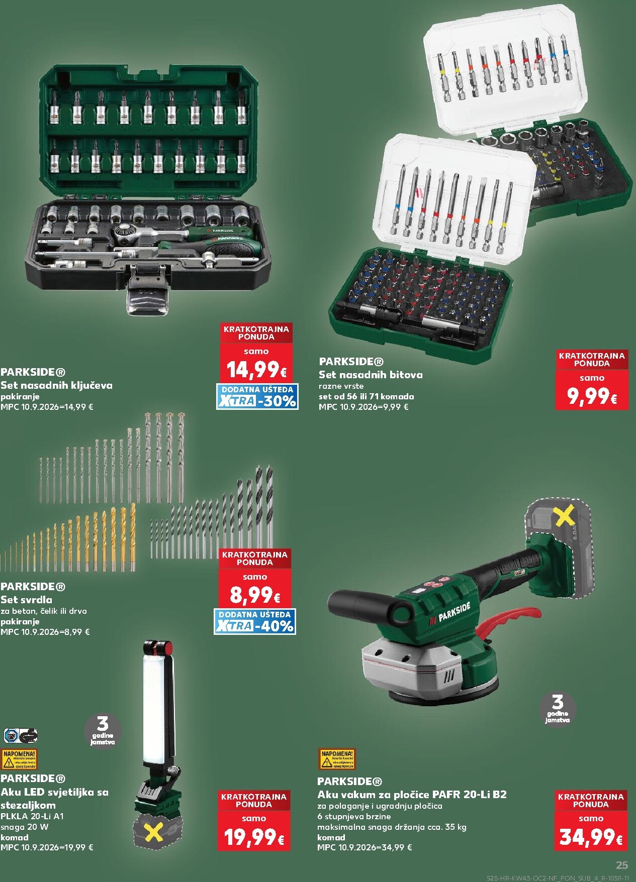 kaufland - Novi Kaufland - Neprehrambenih proizvoda katalog od srijede, 21.10.2026 do utorka, 27.10.2026 - page: 25